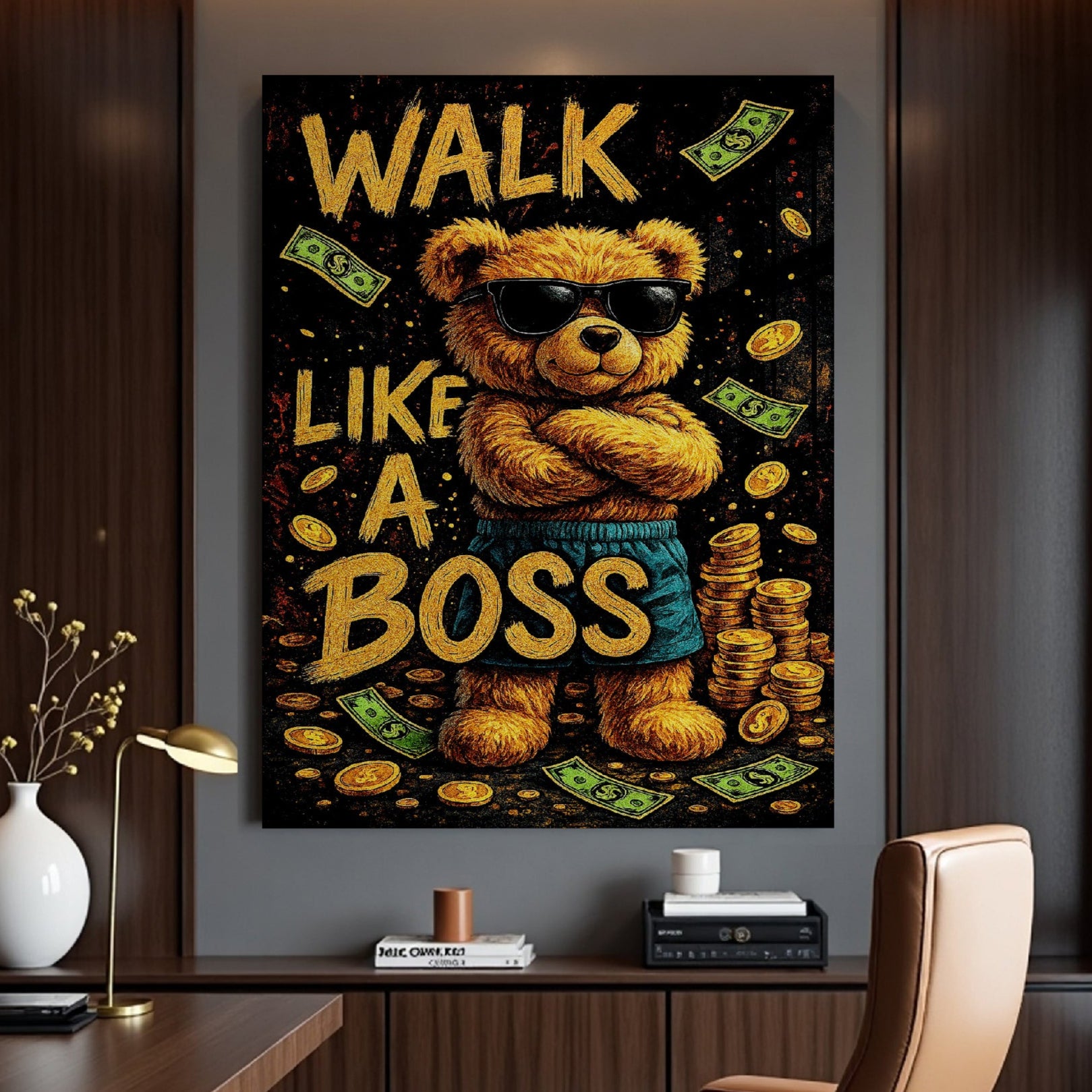 Walk like a Boss Teddy