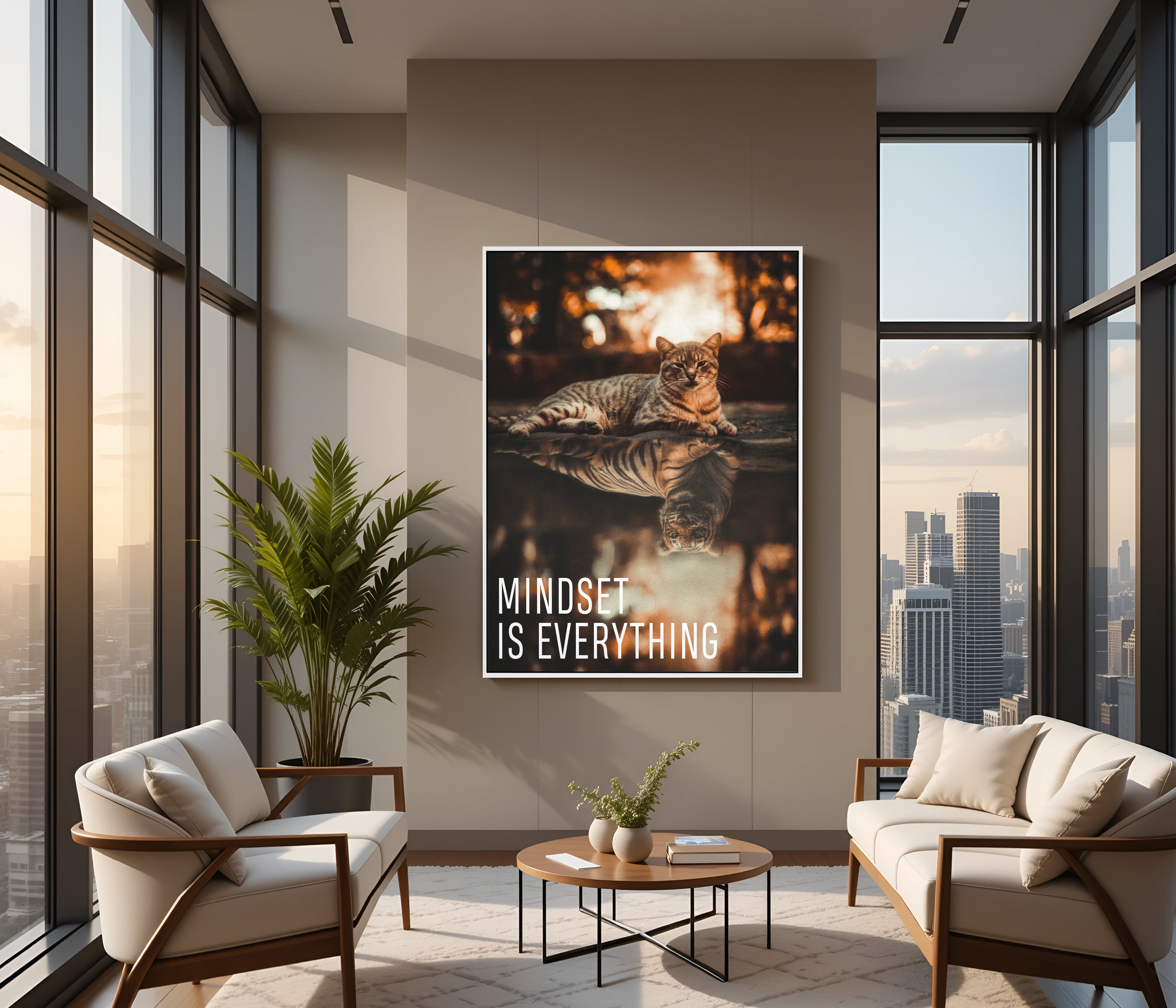 Stay Silent Let Your Action Speak- Canvas/Acrylic Glass