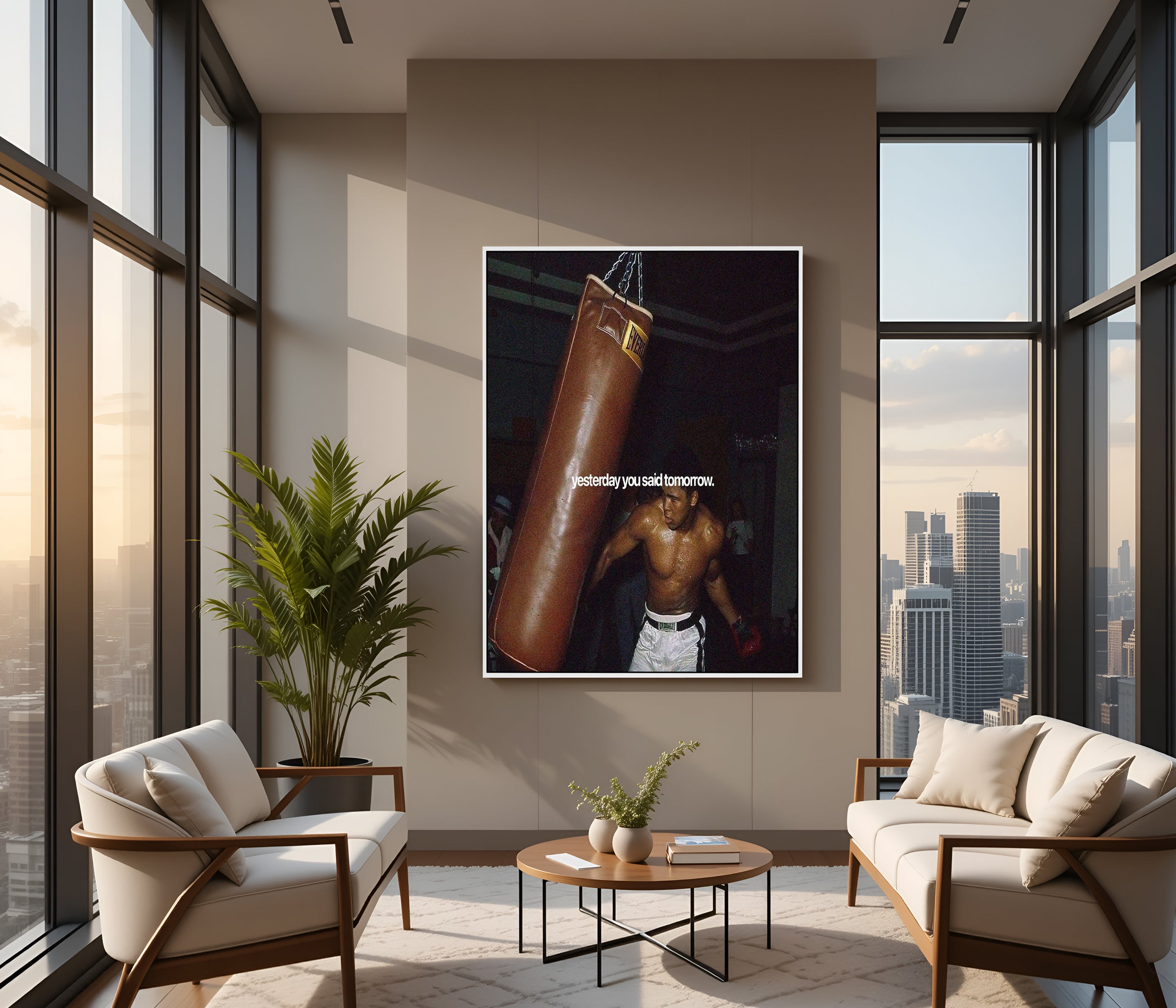 Yesterday you said tomorrow.