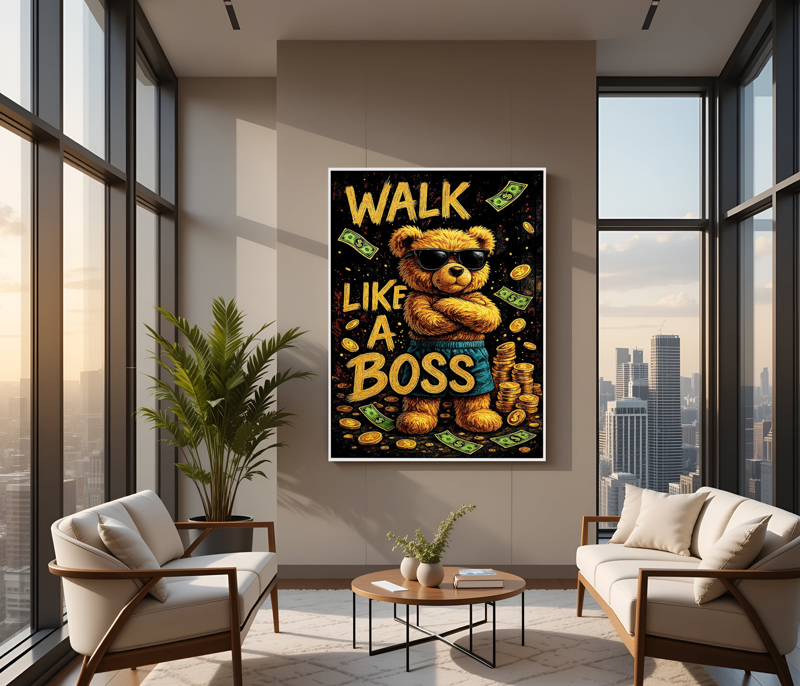 Walk like a Boss Teddy