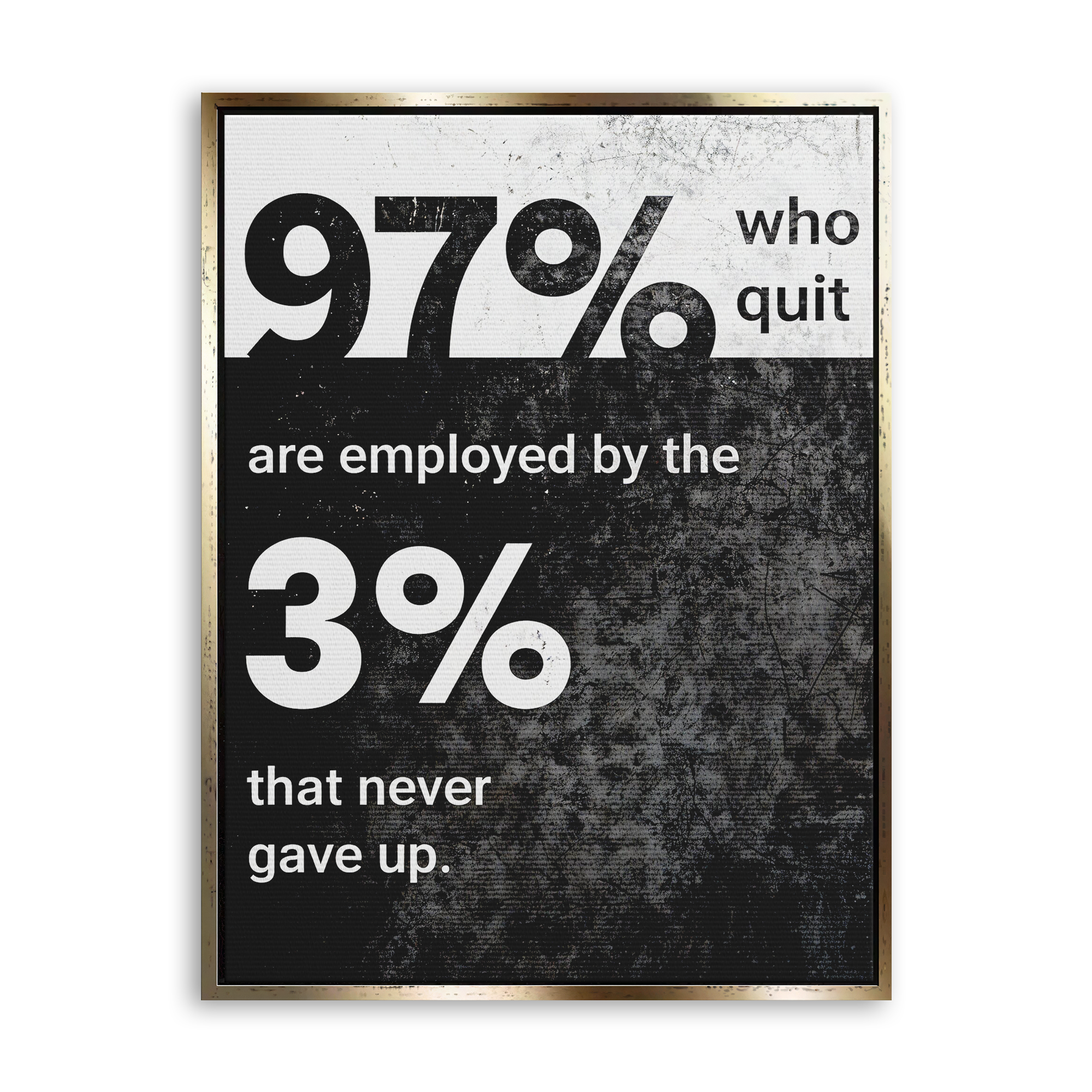 3% that never gave up