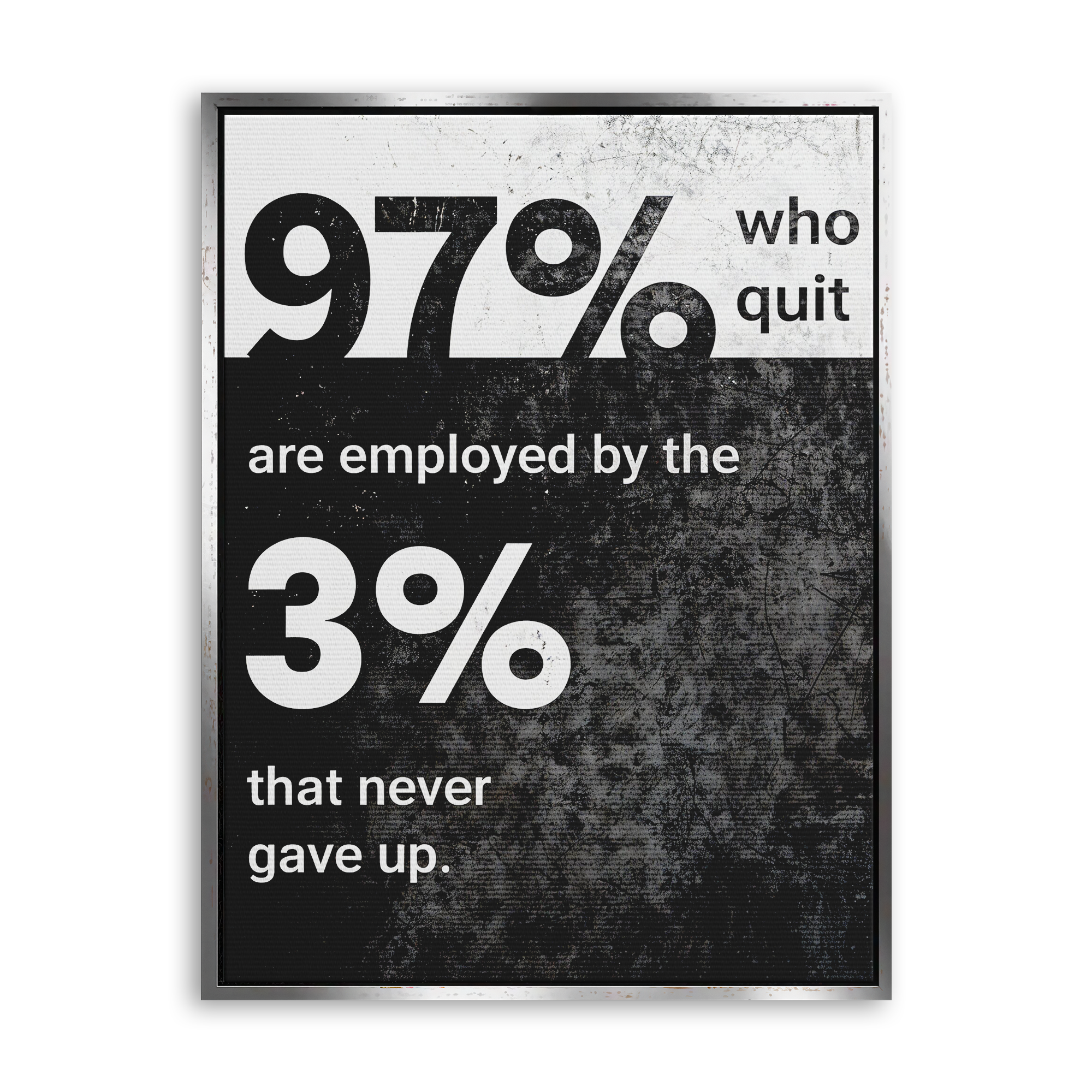 3% that never gave up