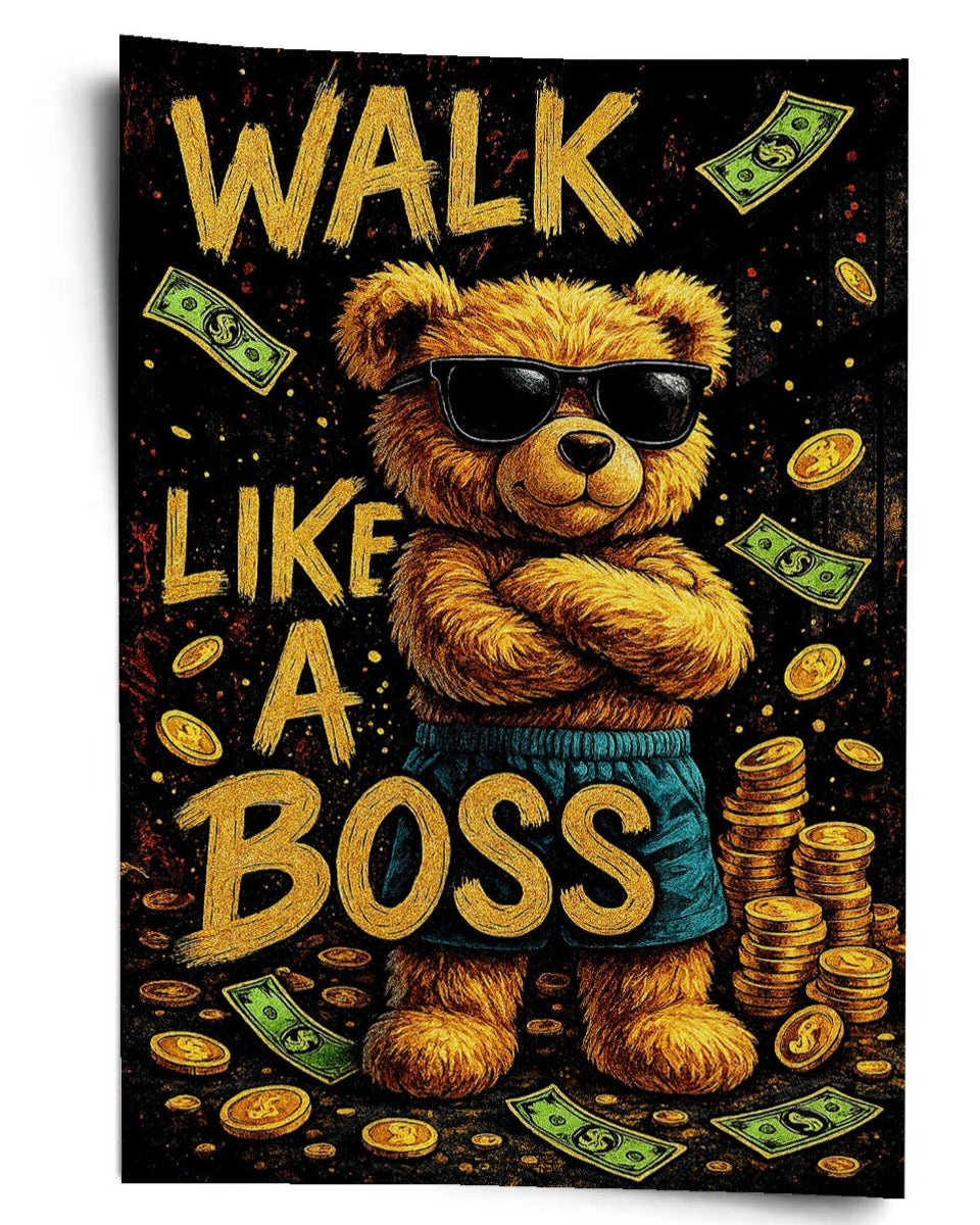 Walk like a Boss Teddy