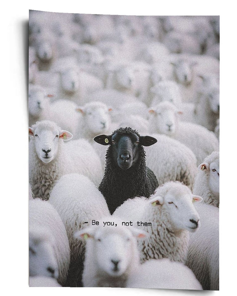 Be you, not them.