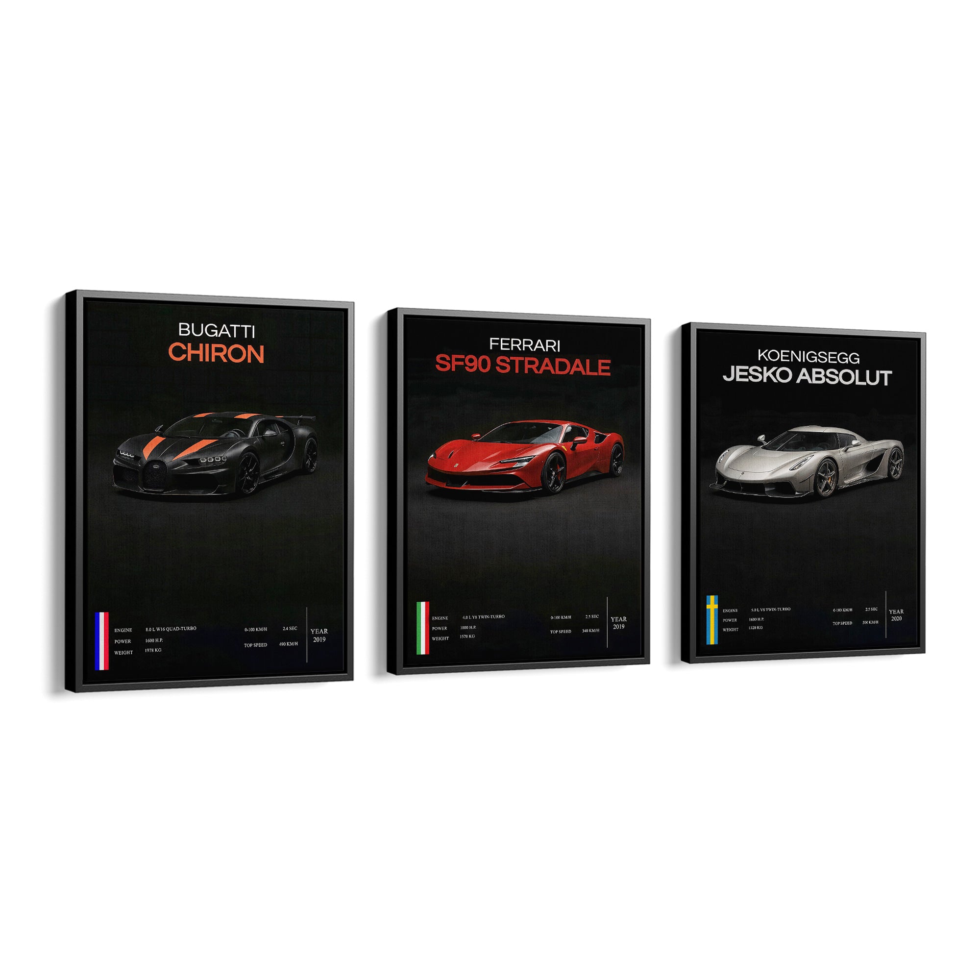 Ultimate Supercar Trio