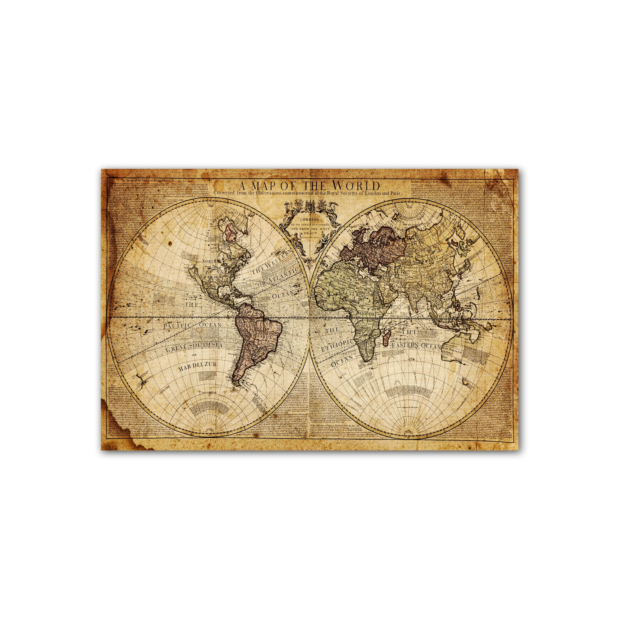 Vintage World Map
