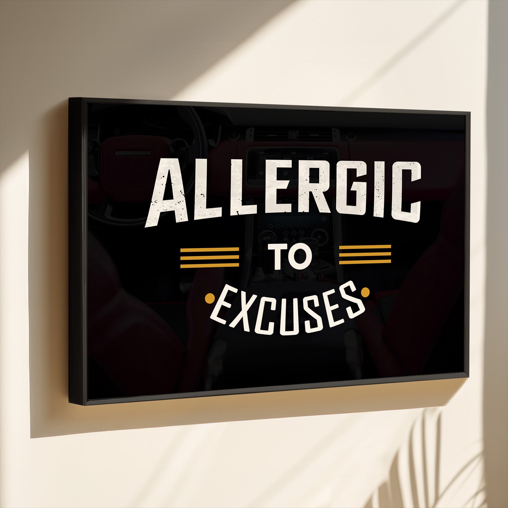 Allergic To Excuses