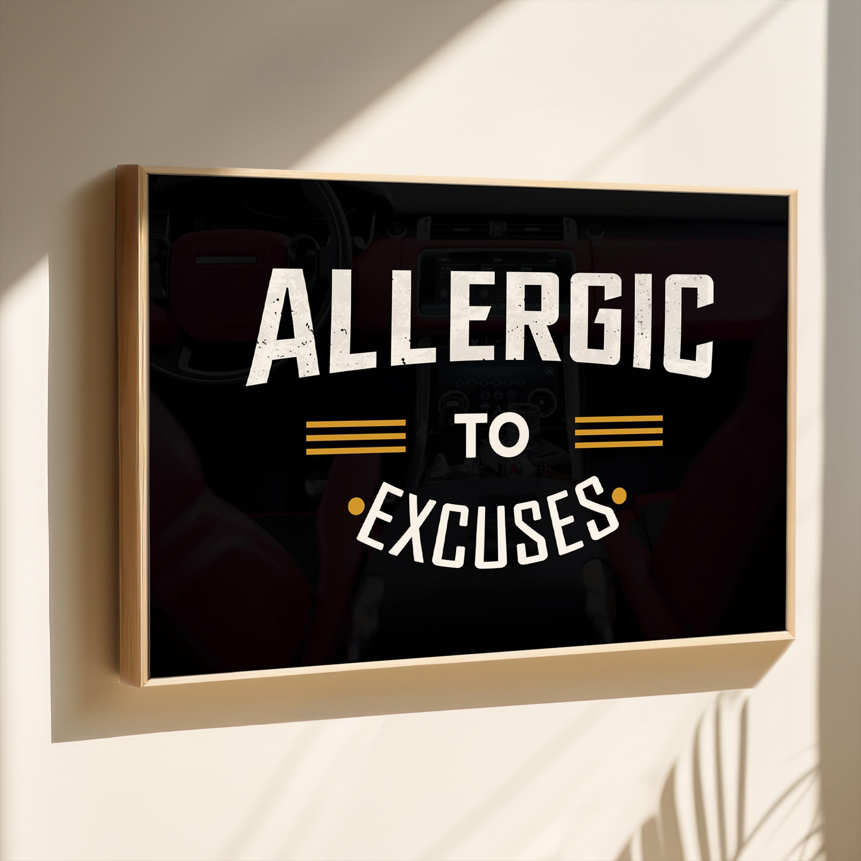Allergic To Excuses