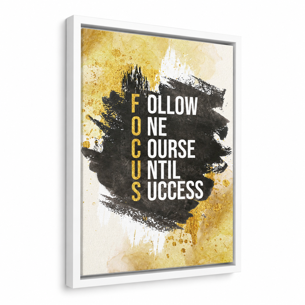 Follow One Course Until Success Weißrahmen Hauptbild