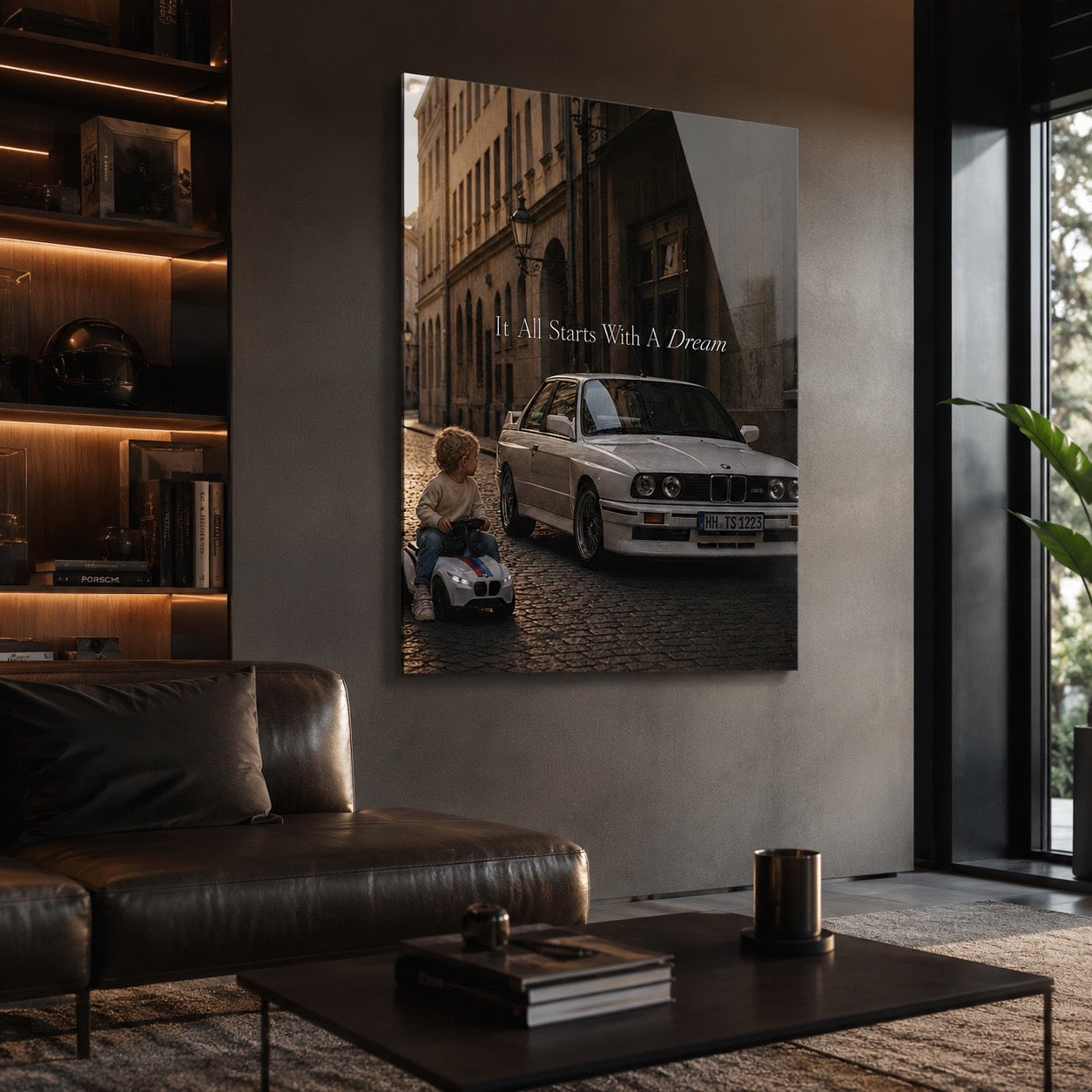 It All Starts With A Dream Interior Acrylglas