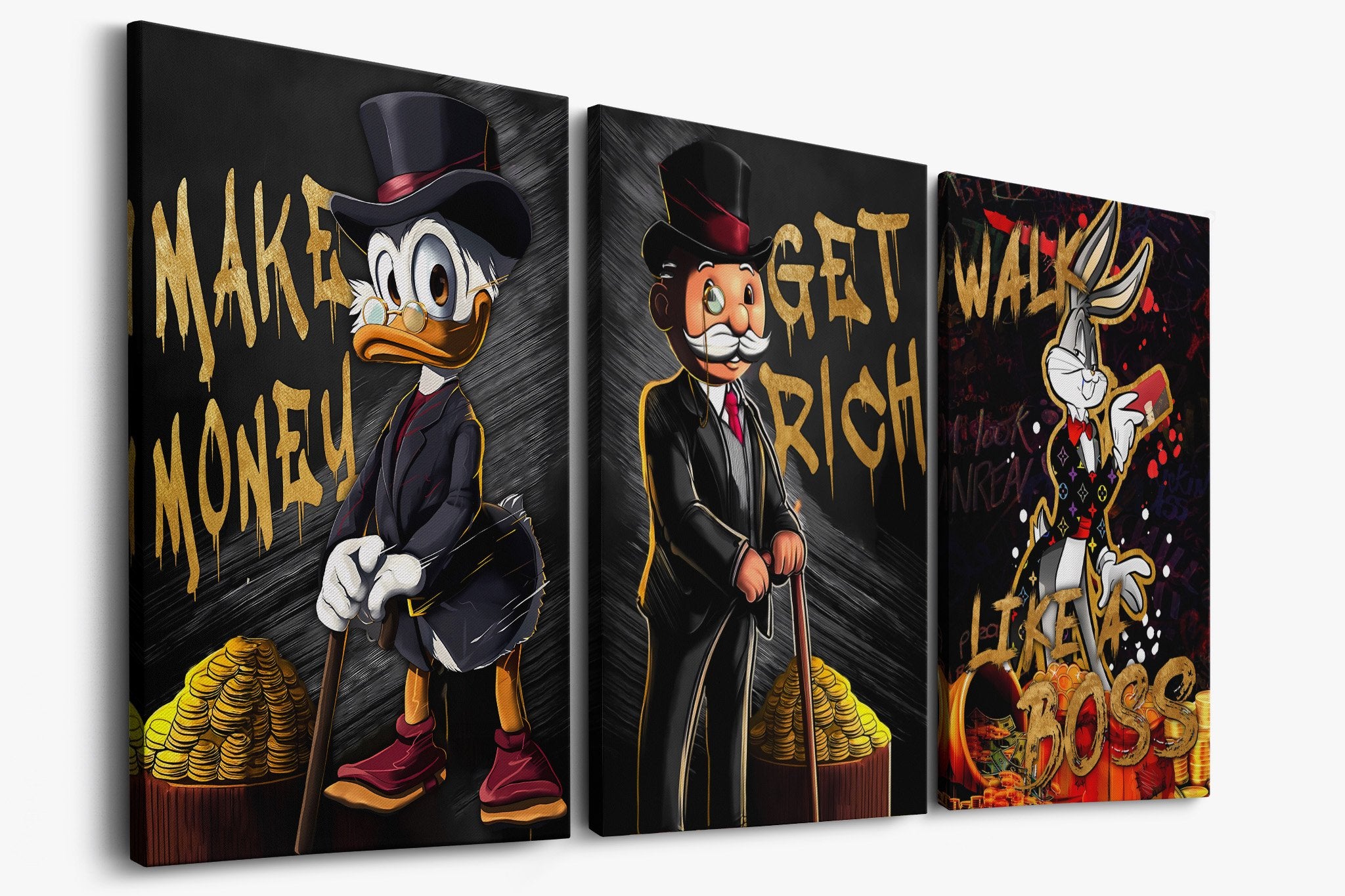 Make Money, Get Rich & Walk like a Boss - Bundle