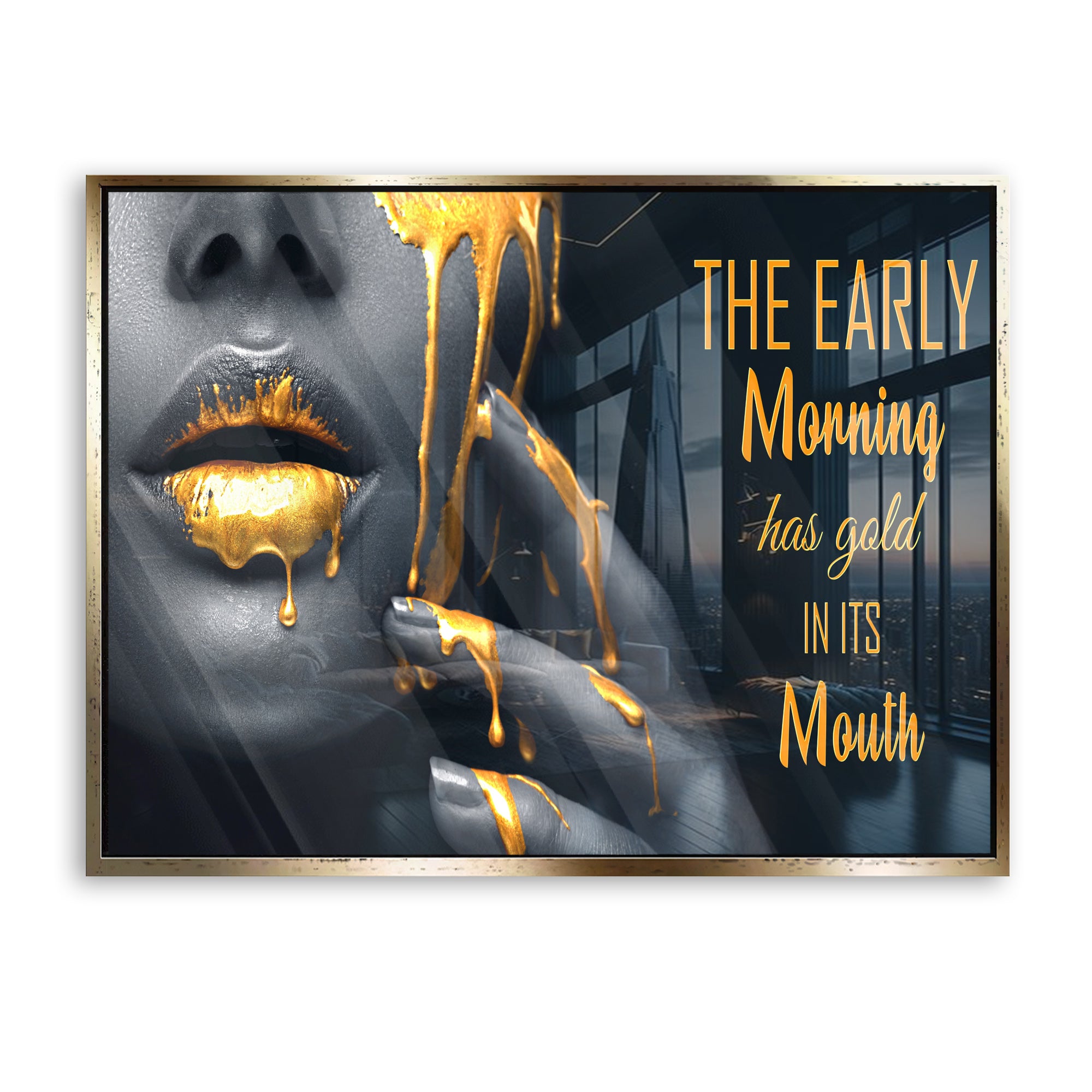 The Early Morning Has Gold In Its Mouth 