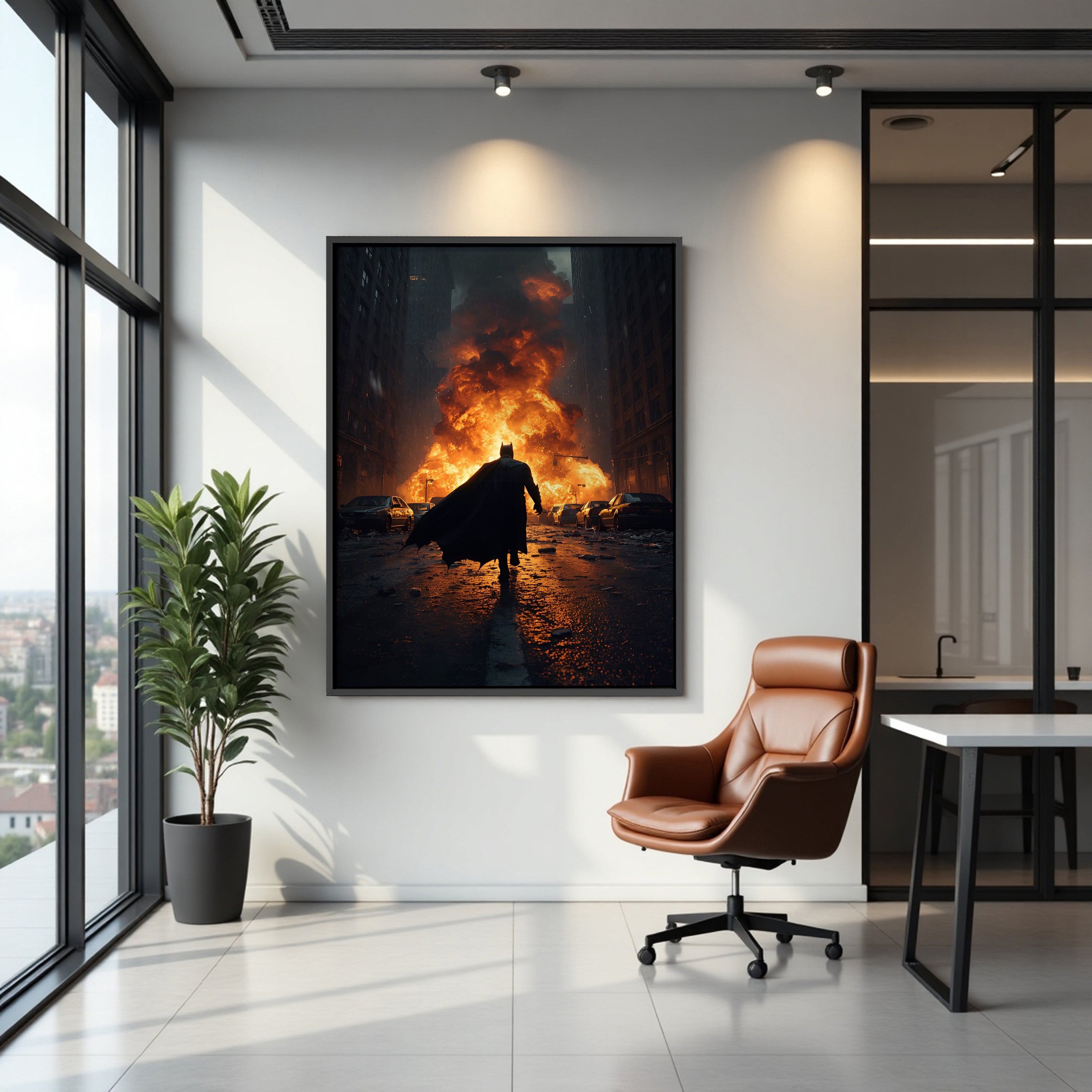 The Knight on Fire
