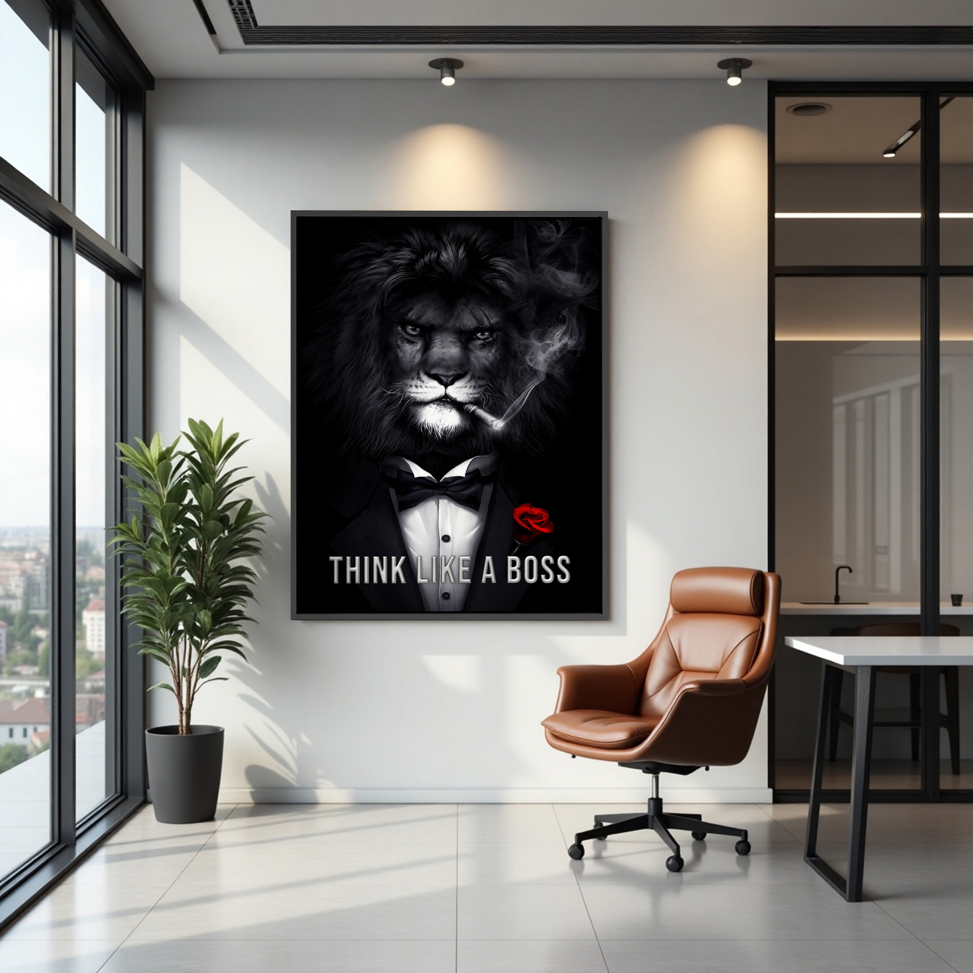 Stay Silent Let Your Action Speak- Canvas/Acrylic Glass 