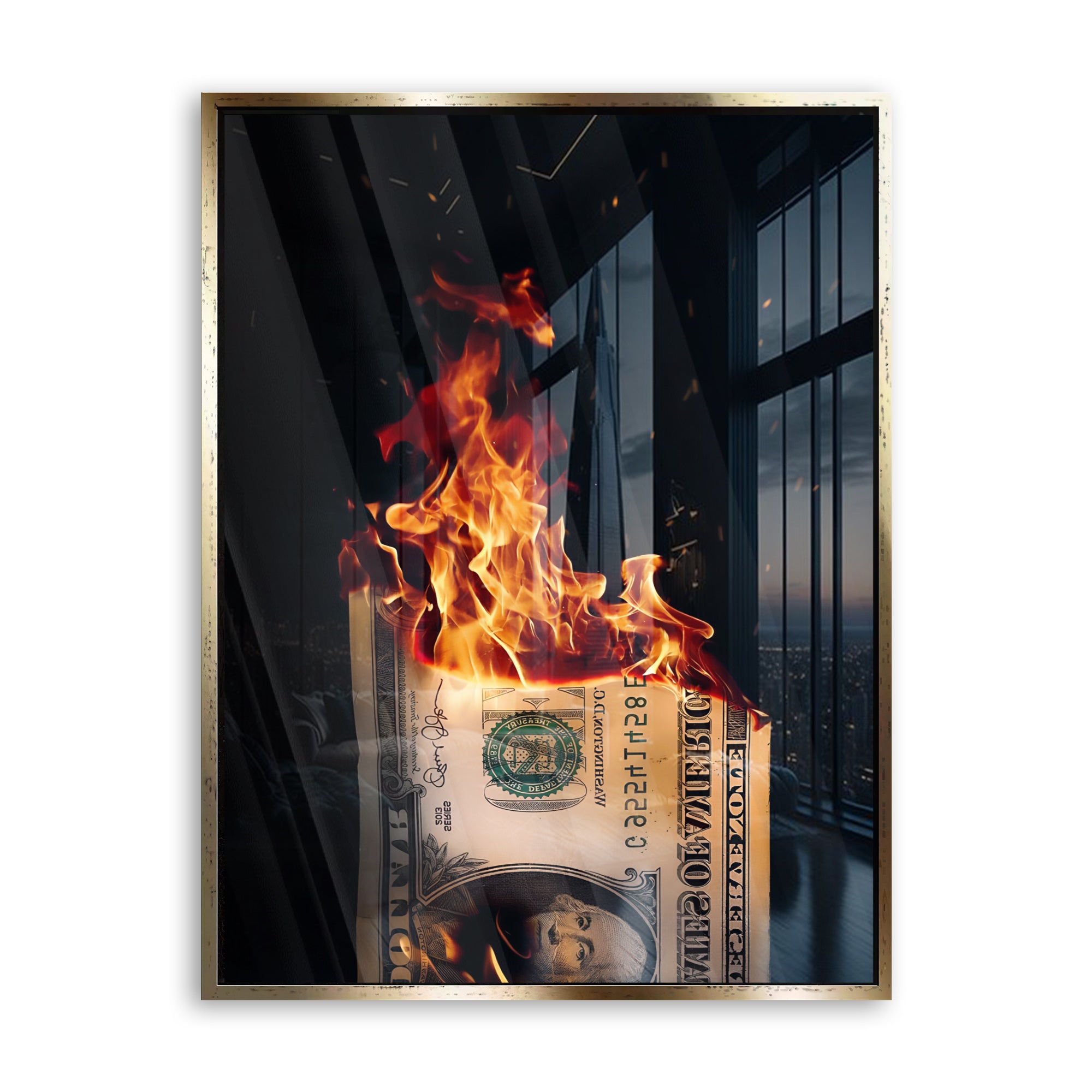 Burning Dollar