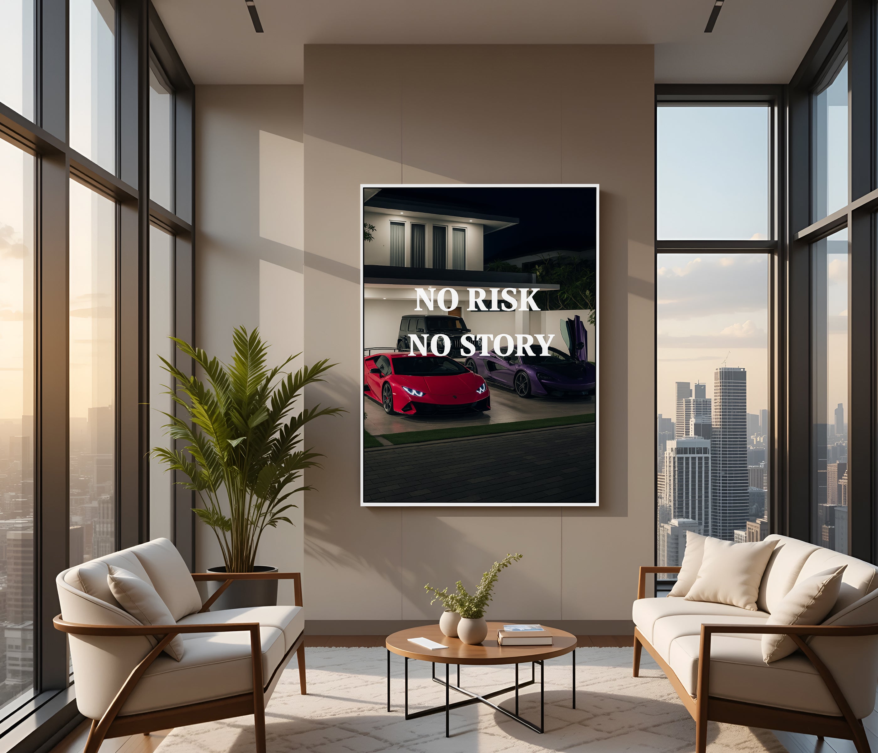 No Risk, No Story.