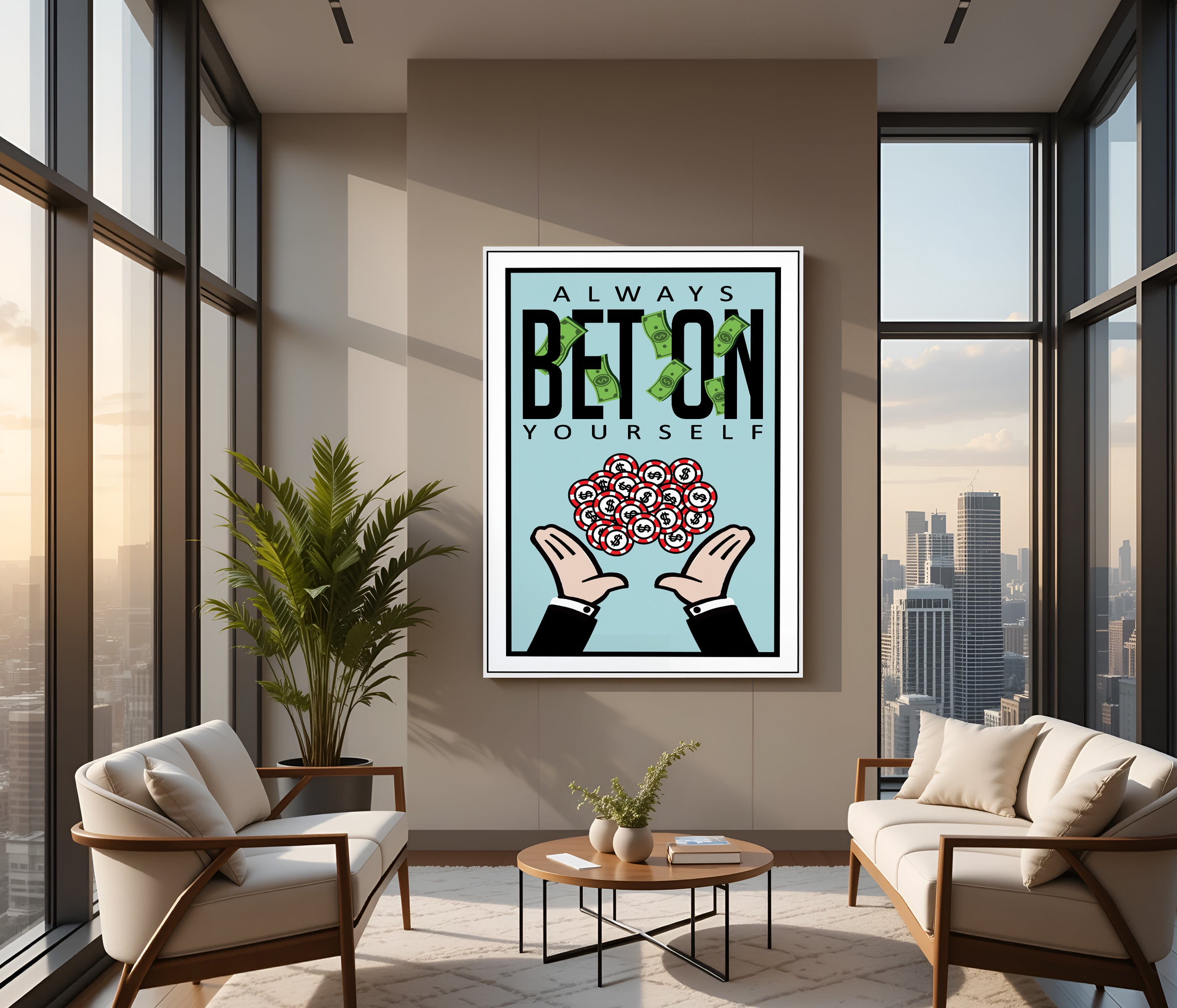 Always bet on yourself