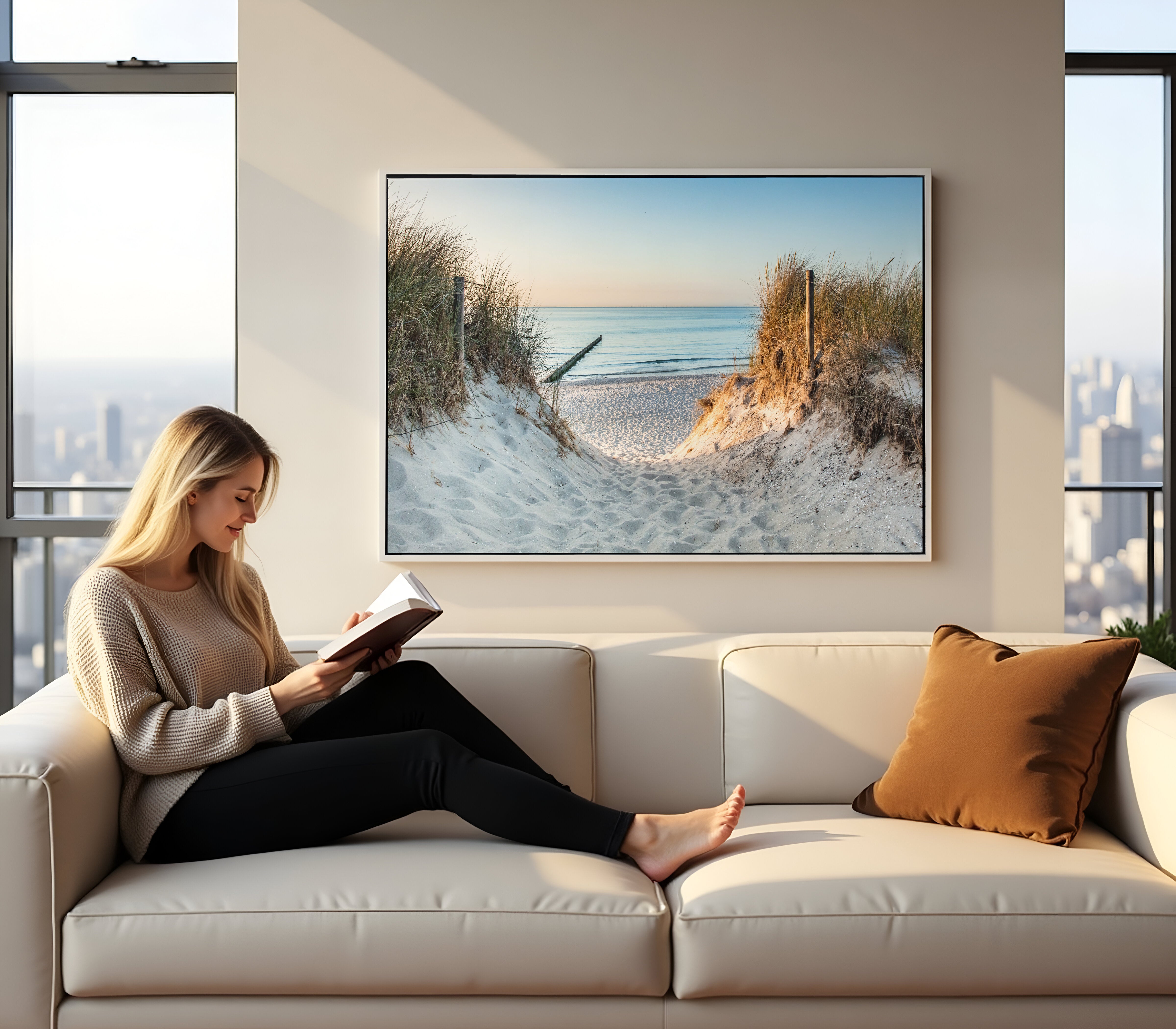 Morning Light at the Shore