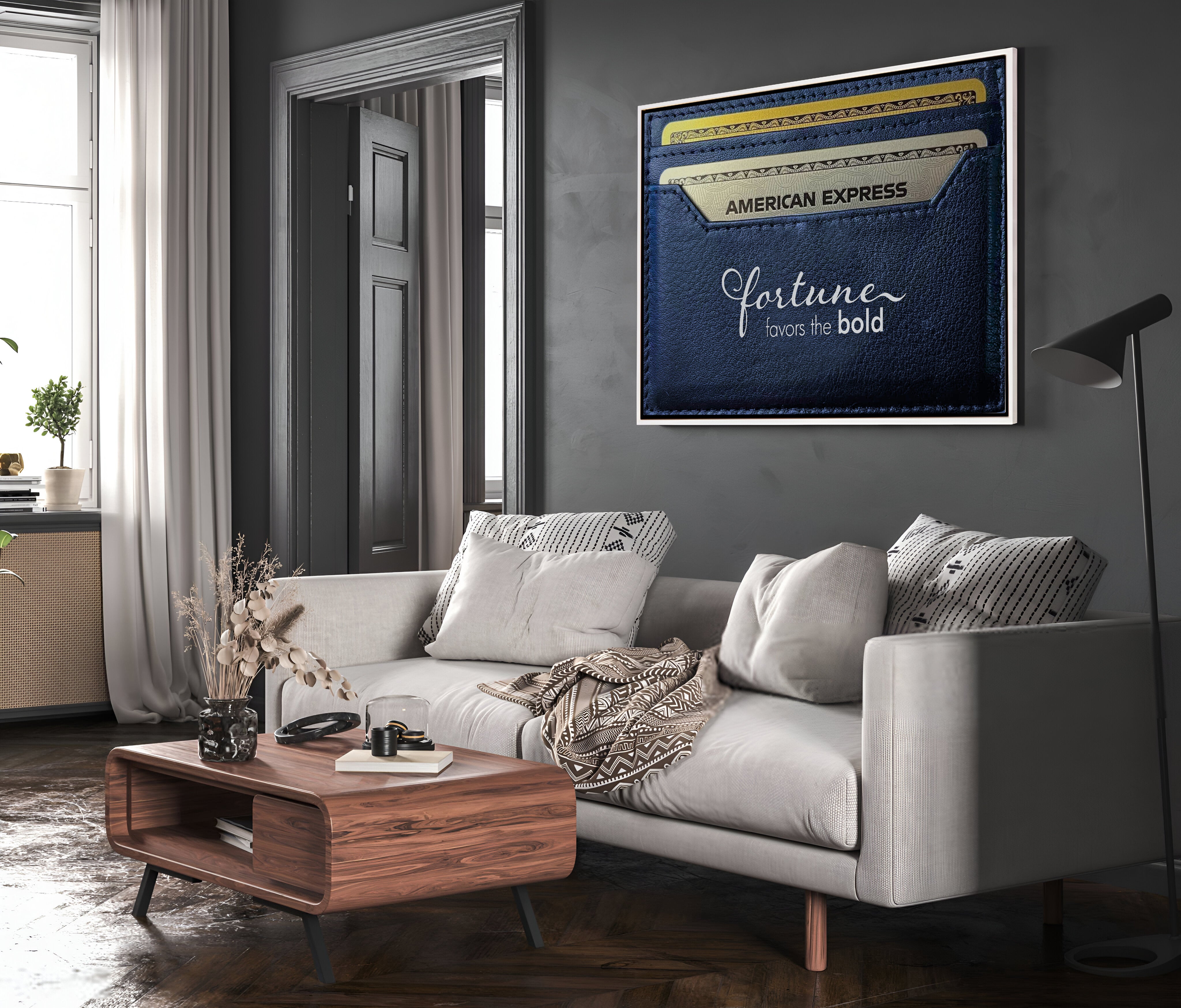 Dollar Butterfly Effect Art - Canvas/Acrylic Glass 