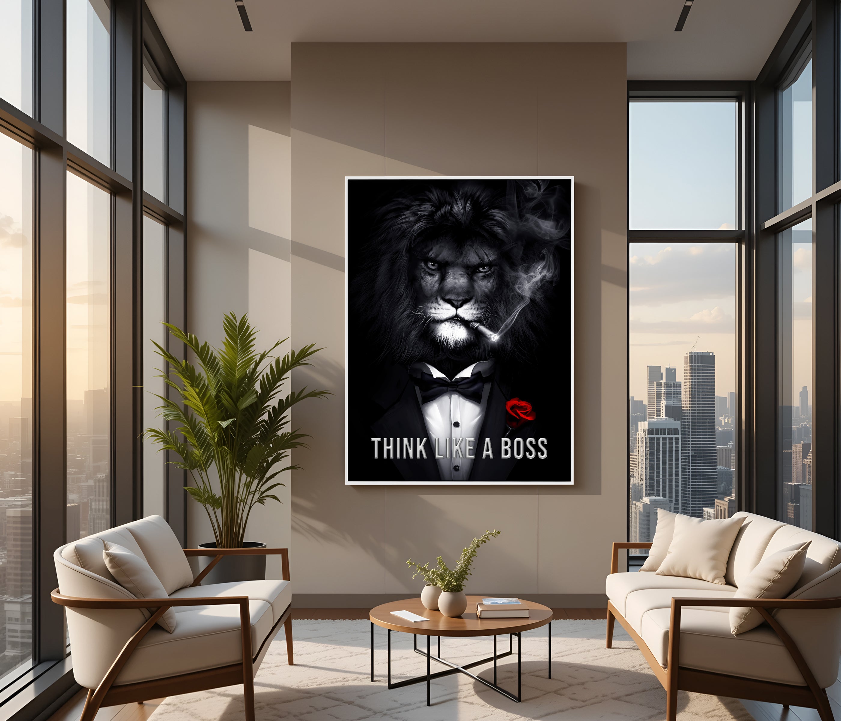 Stay Silent Let Your Action Speak- Canvas/Acrylic Glass 
