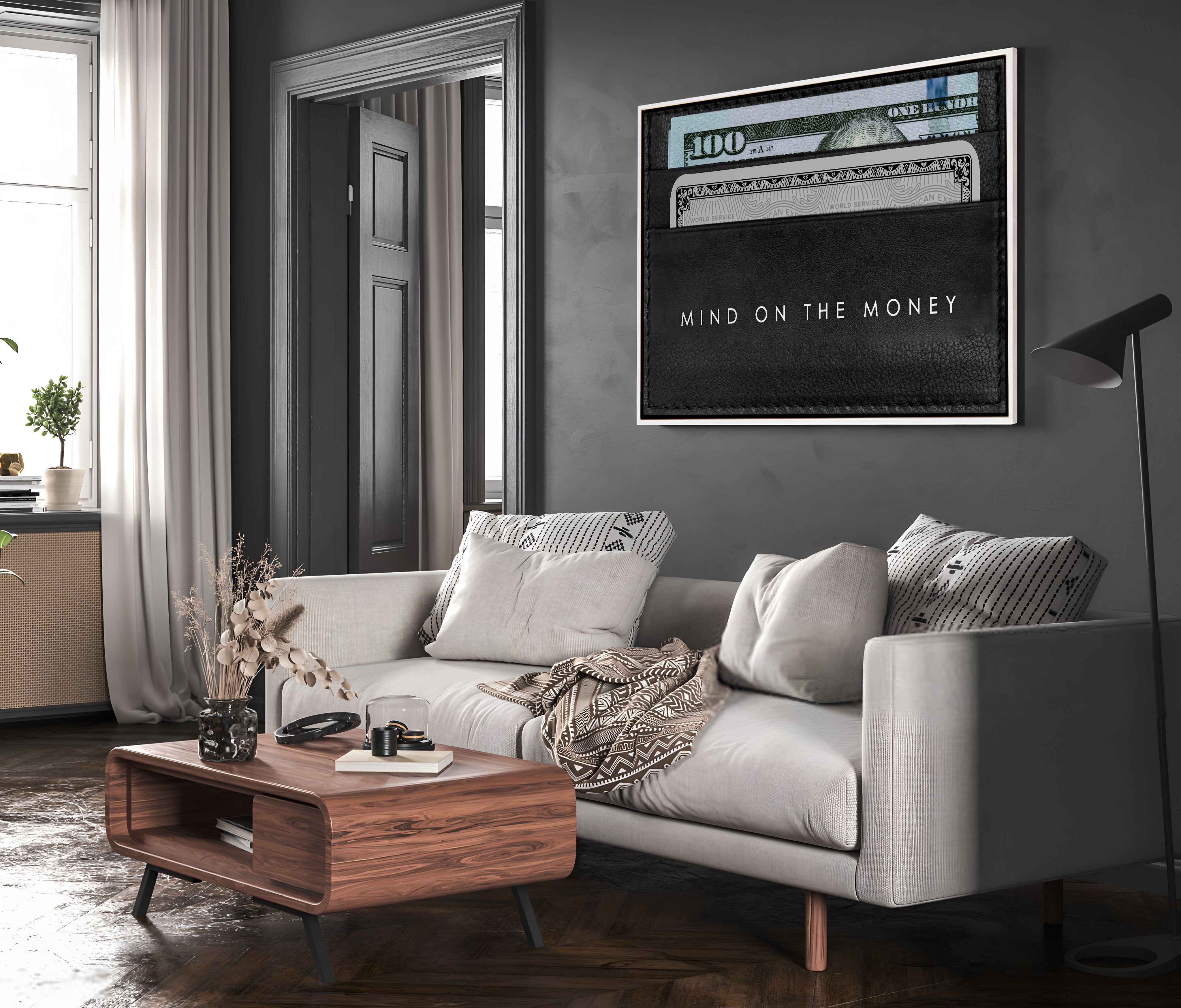 Dollar Butterfly Effect Art - Canvas/Acrylic Glass 