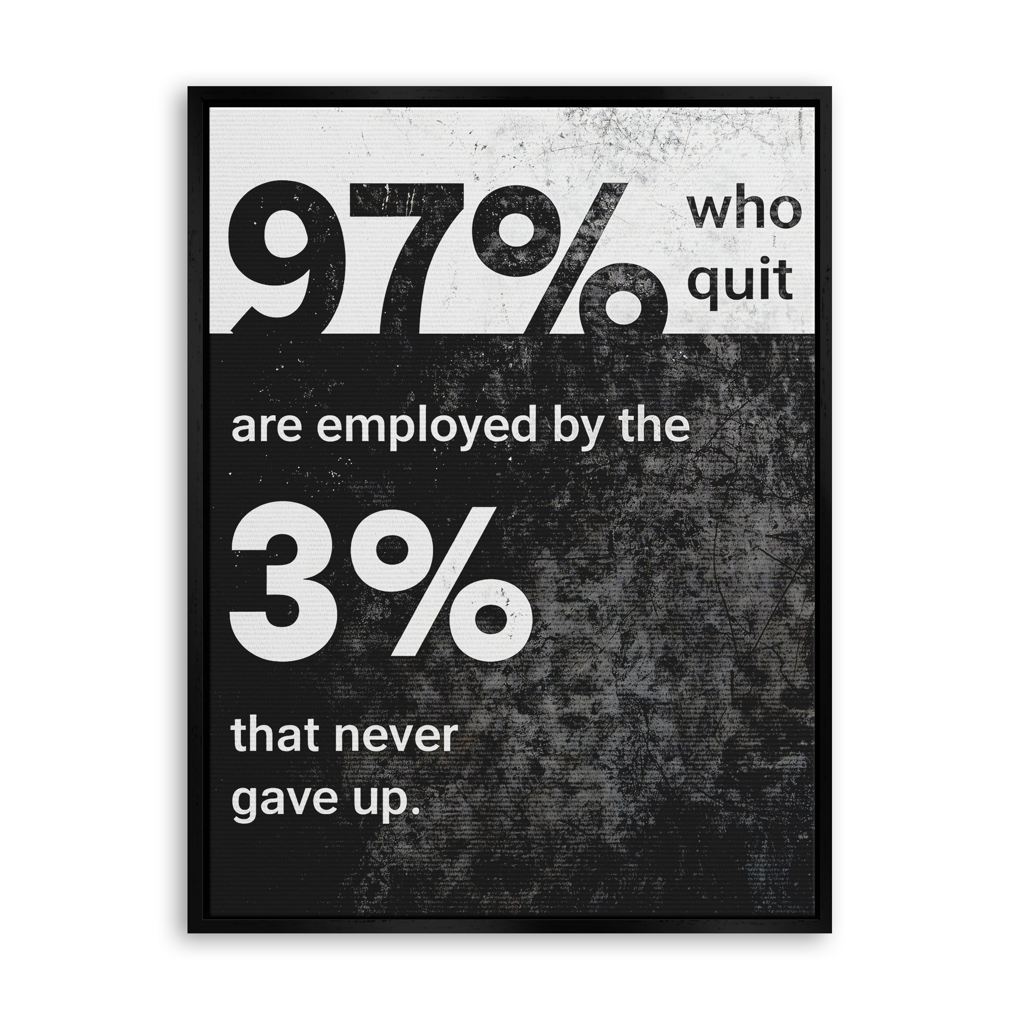 3% that never gave up