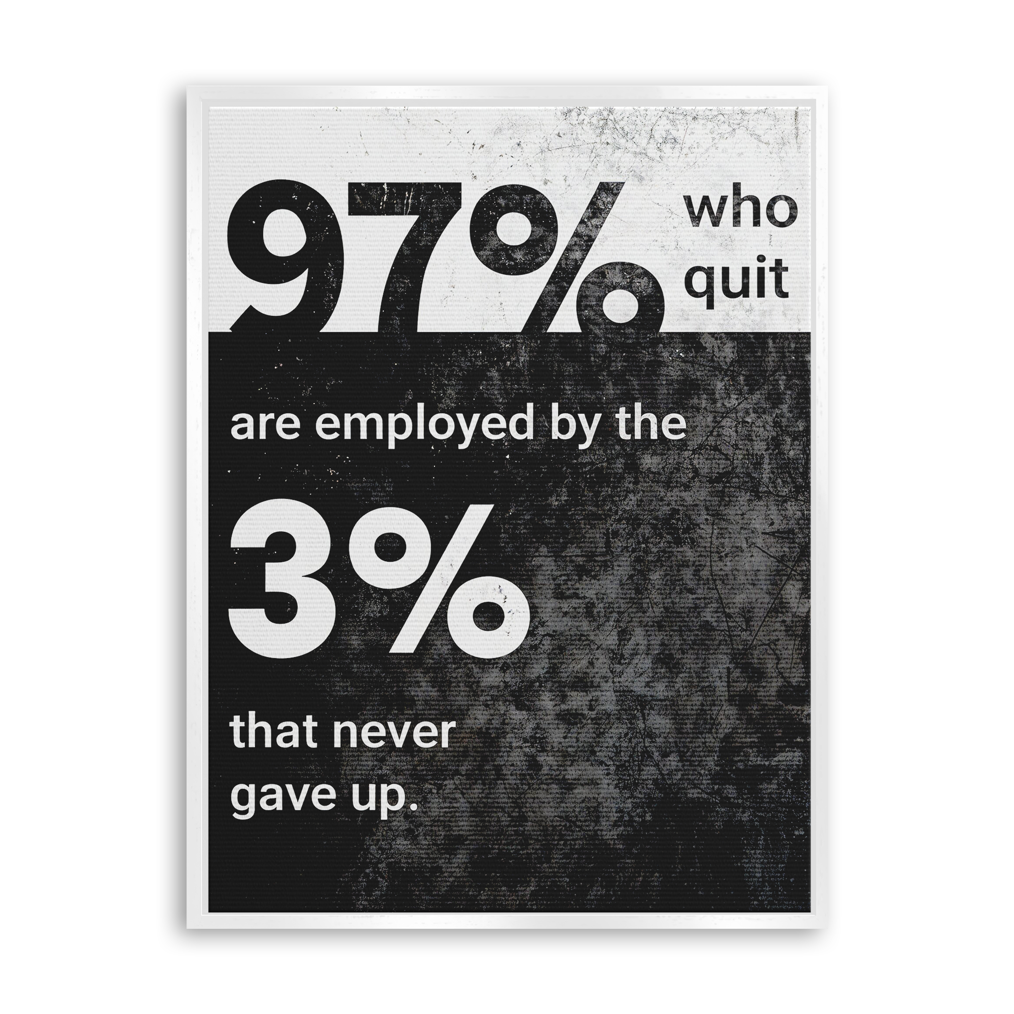 3% that never gave up