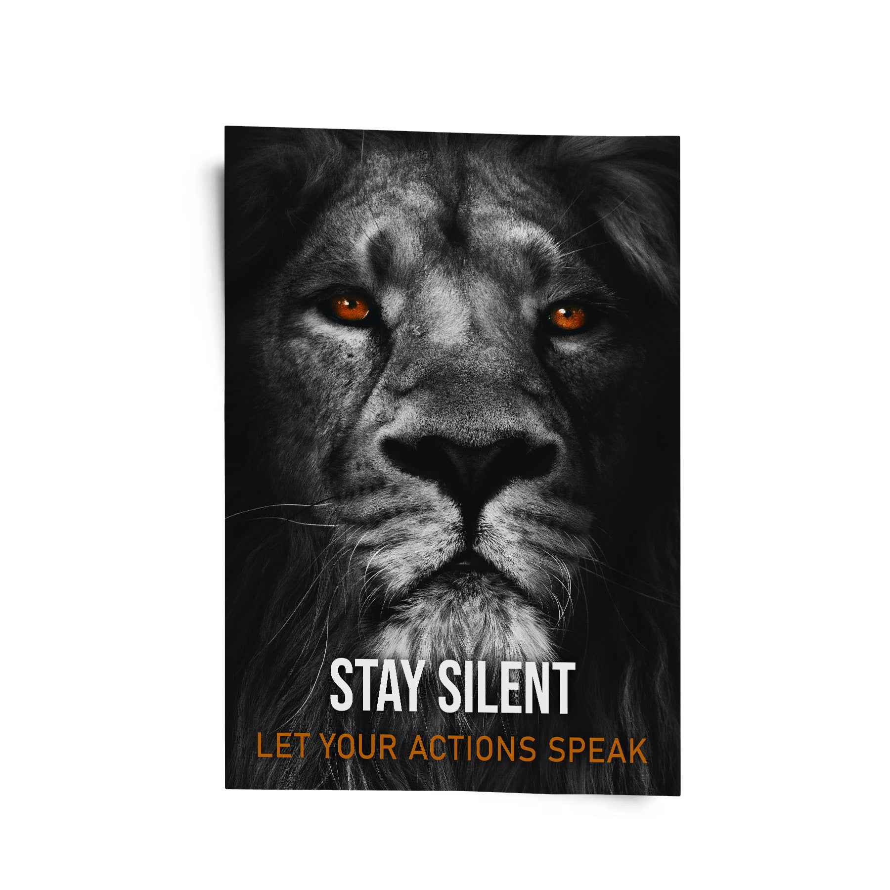 Stay Silent Let Your Action Speak 
