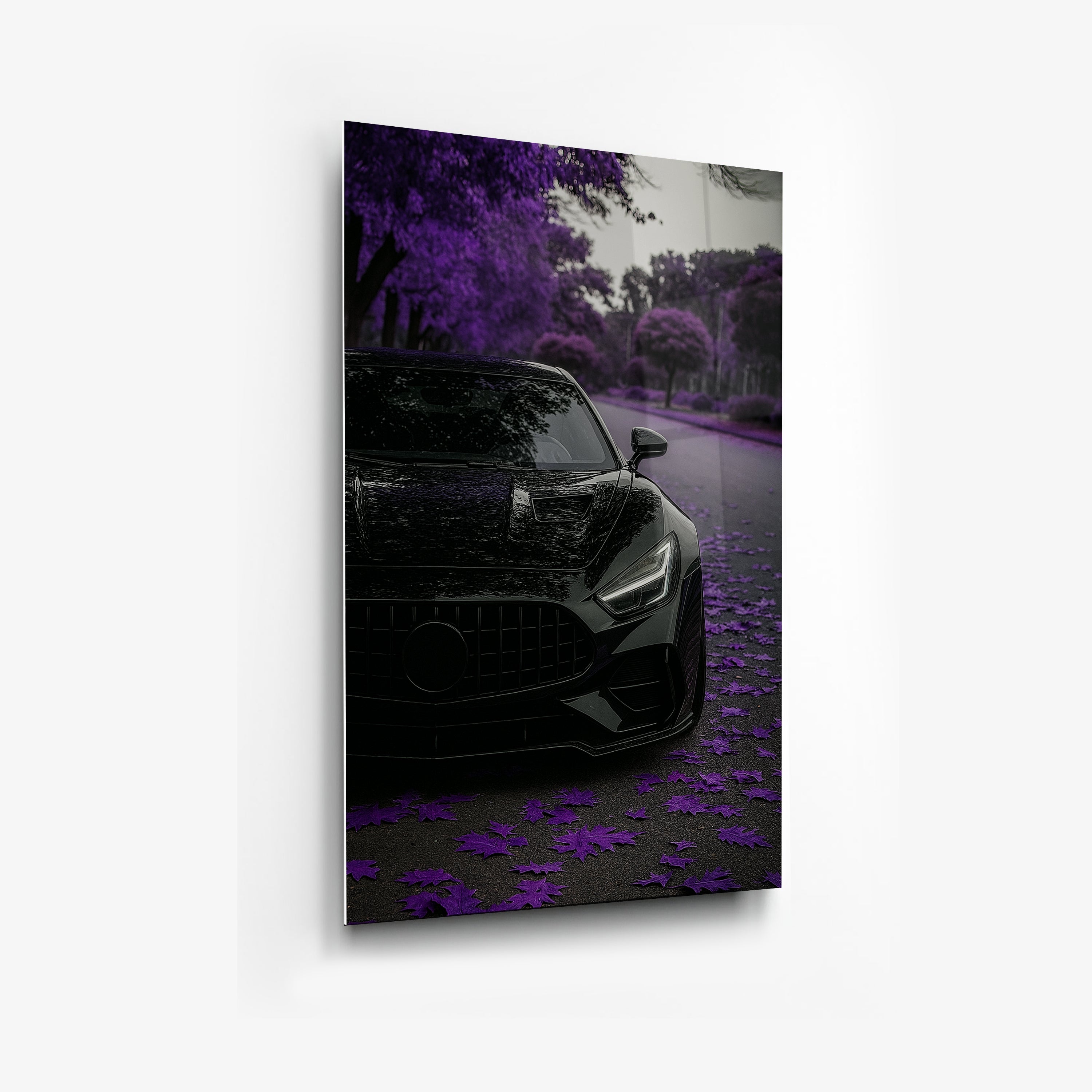 Puissance et violet 