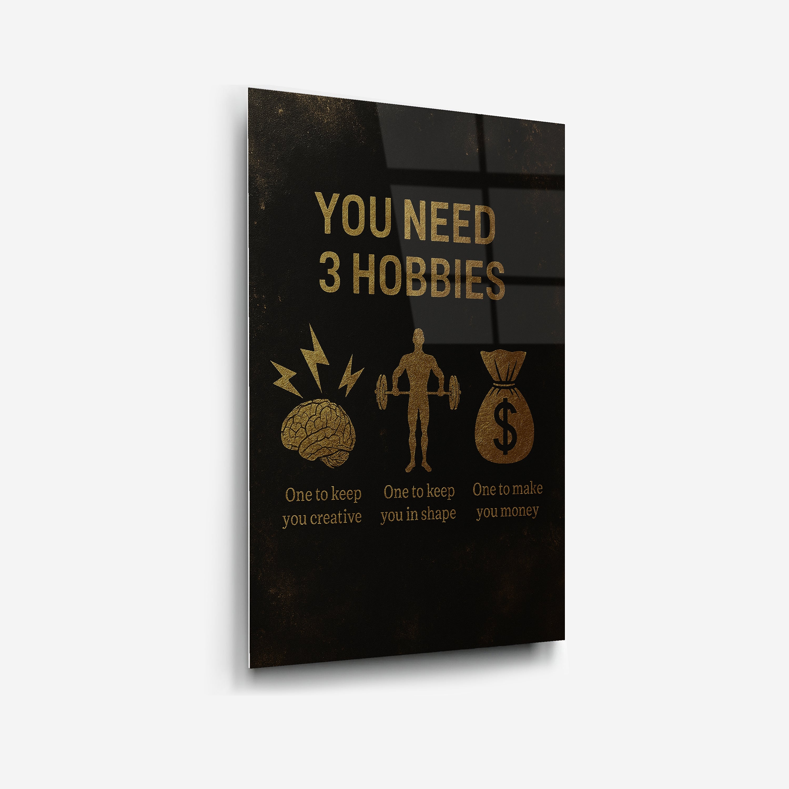 You need 3 Hobbies