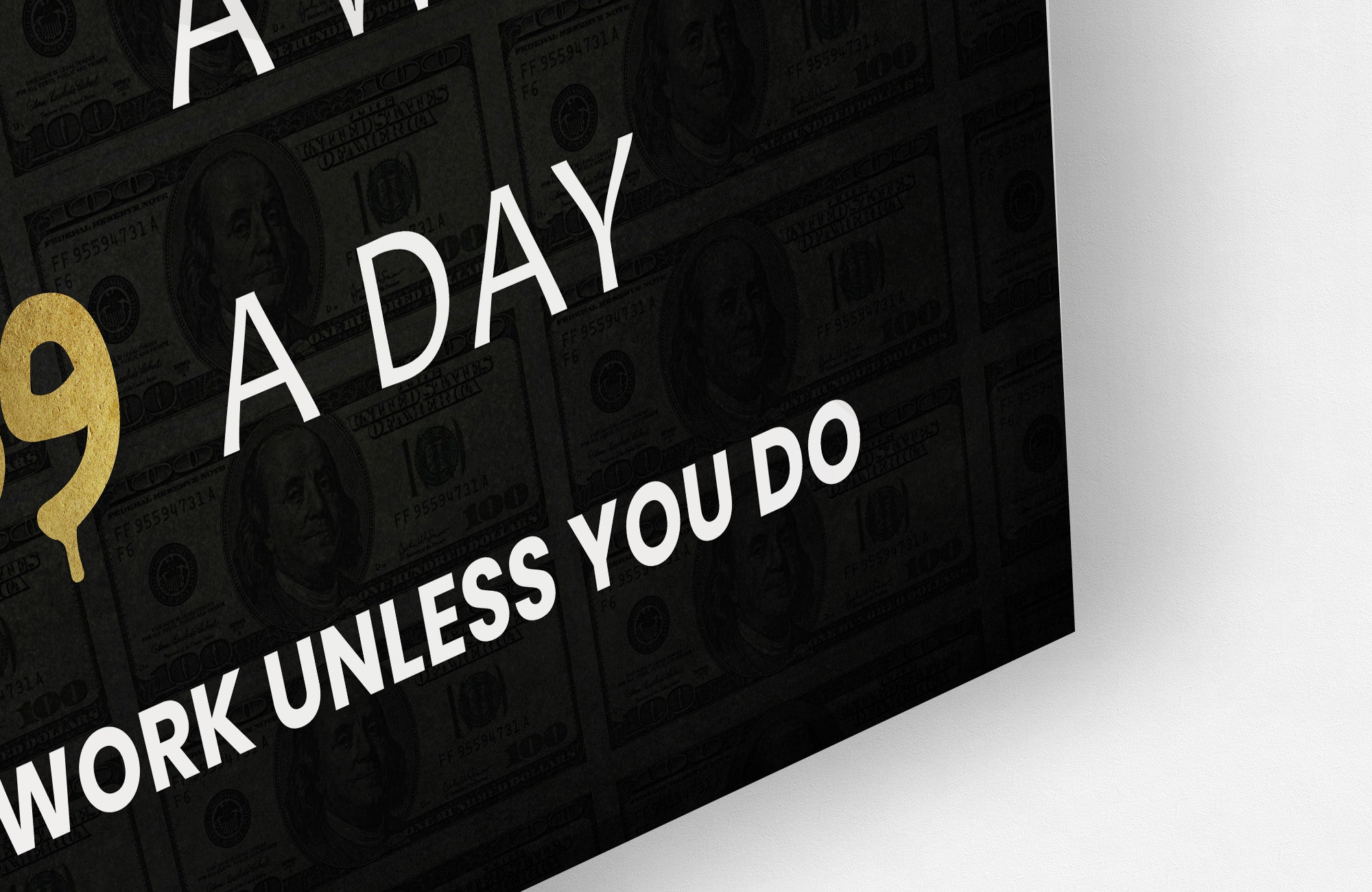 Dreams don't work unless you do 