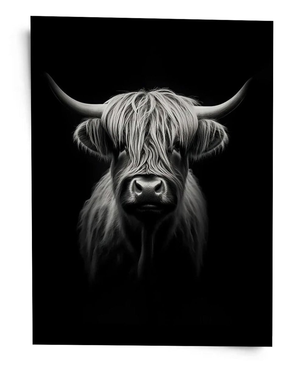 Majestätisches Highland Rind