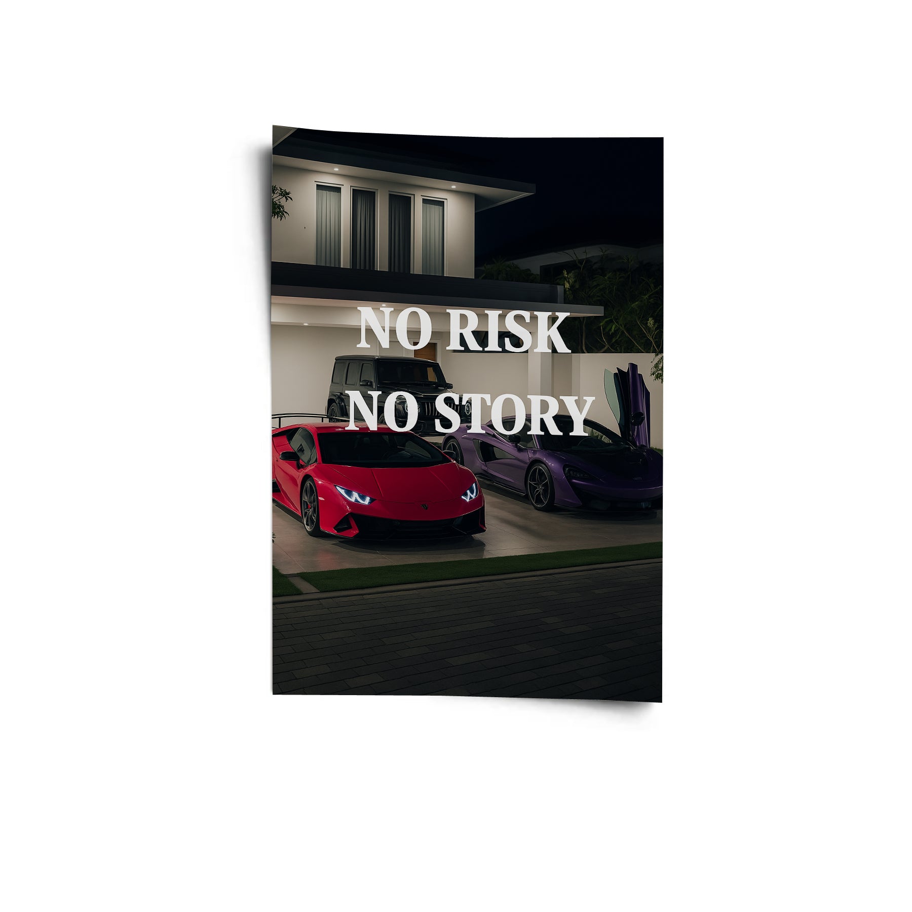 No Risk, No Story.