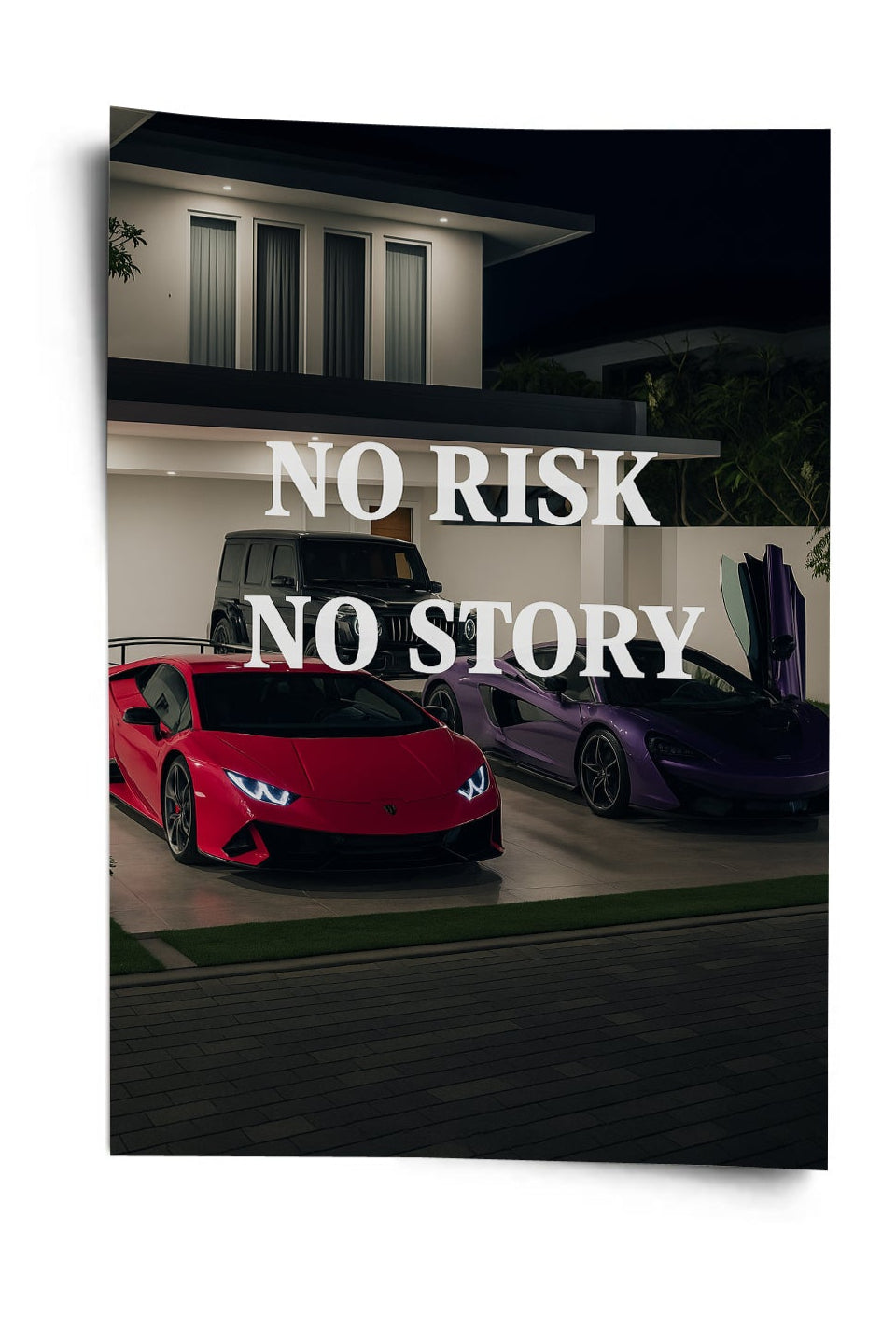 No Risk, No Story.