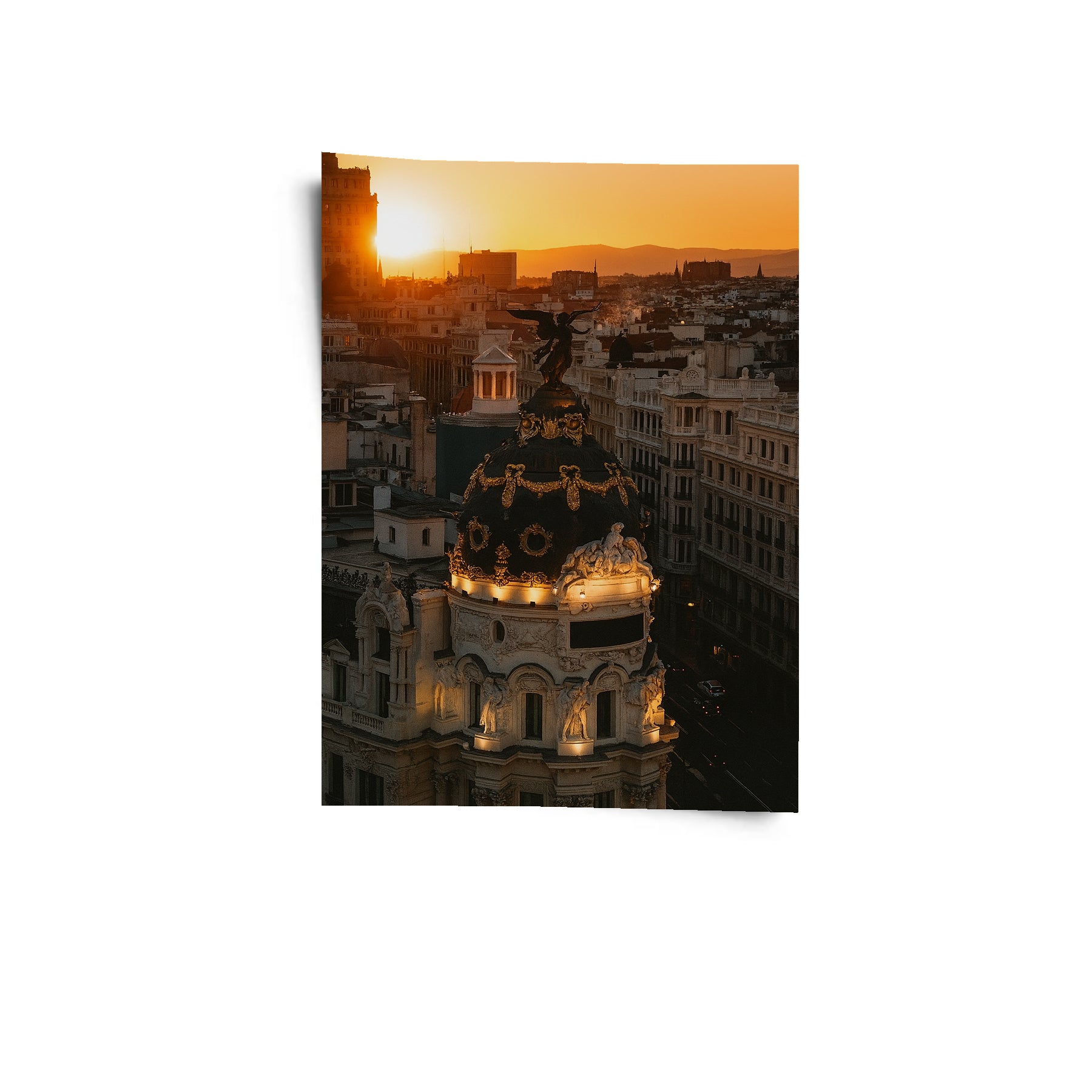 Golden Hour in Madrid