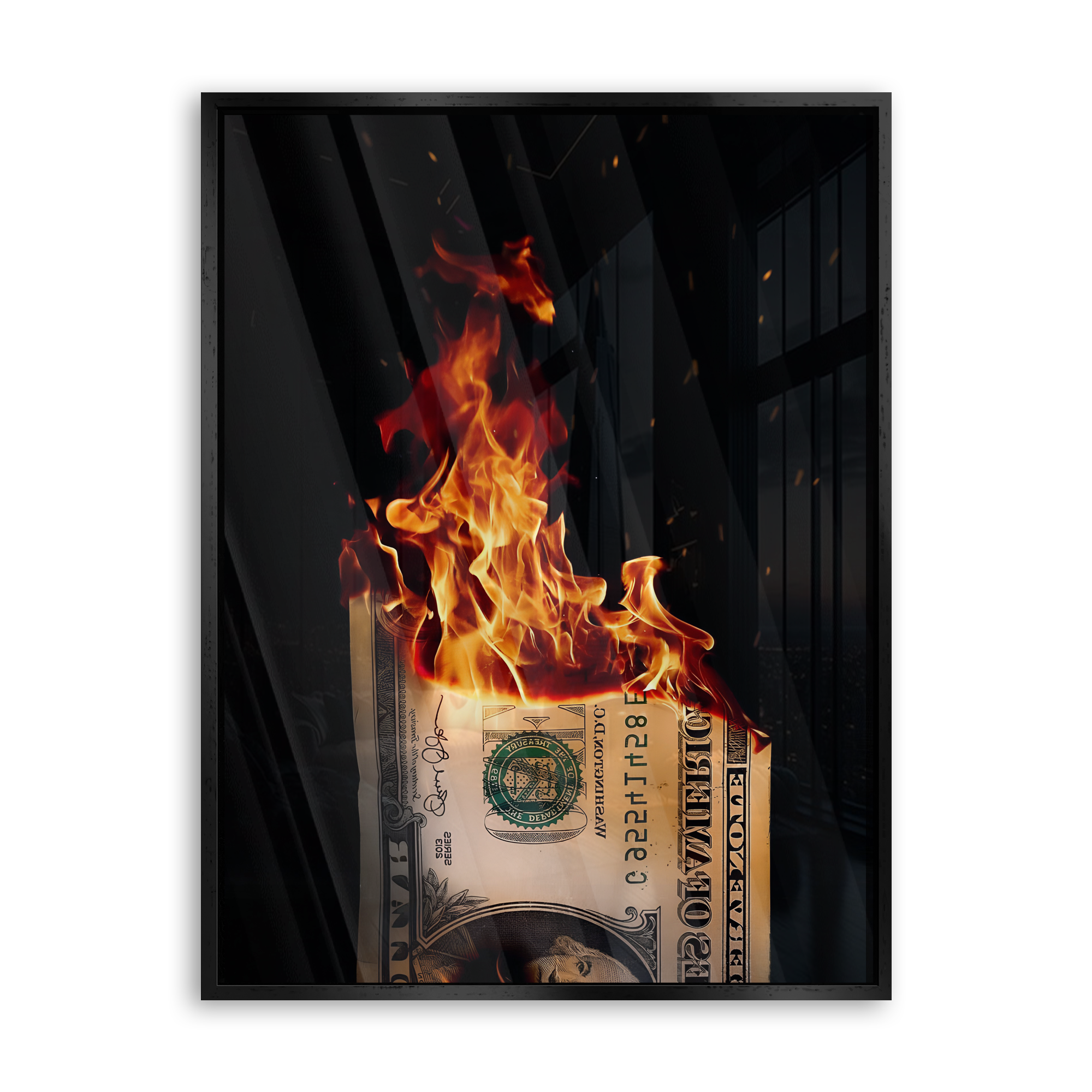 Burning Dollar