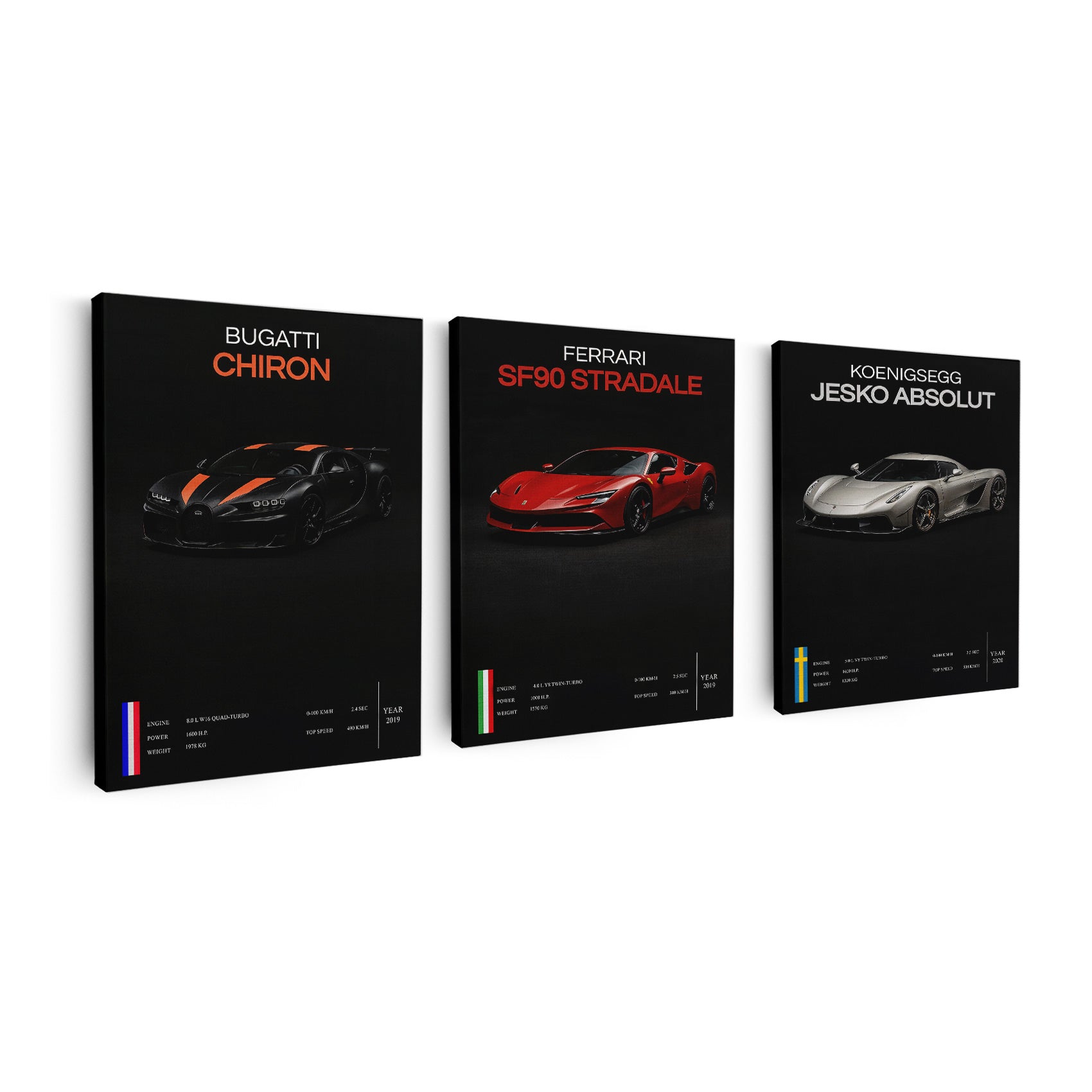 Ultimate Supercar Trio