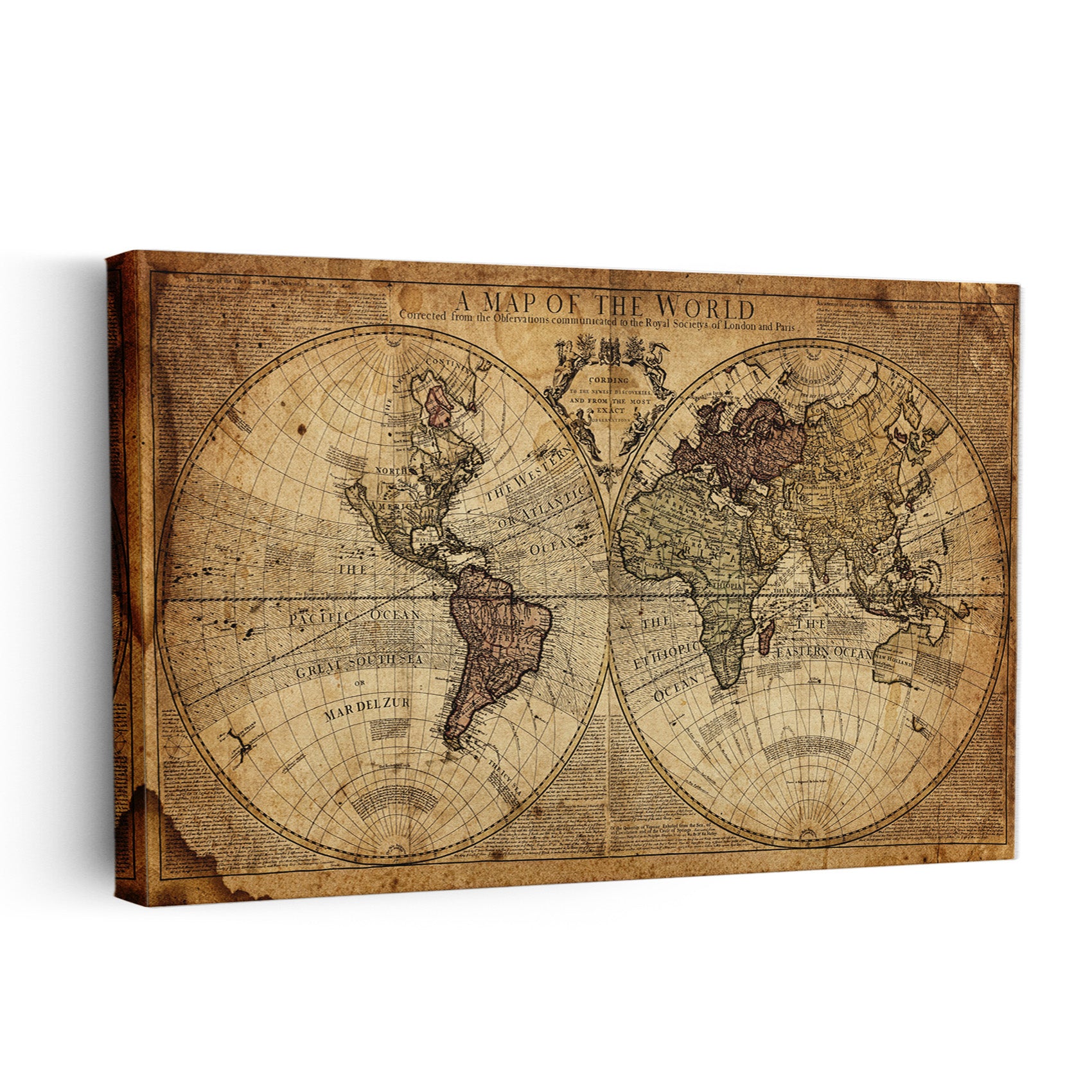 Vintage World Map