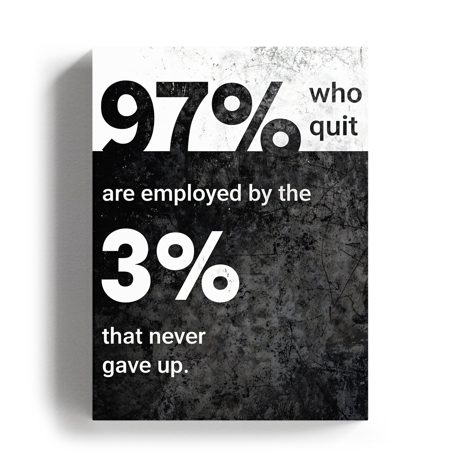 3% that never gave up