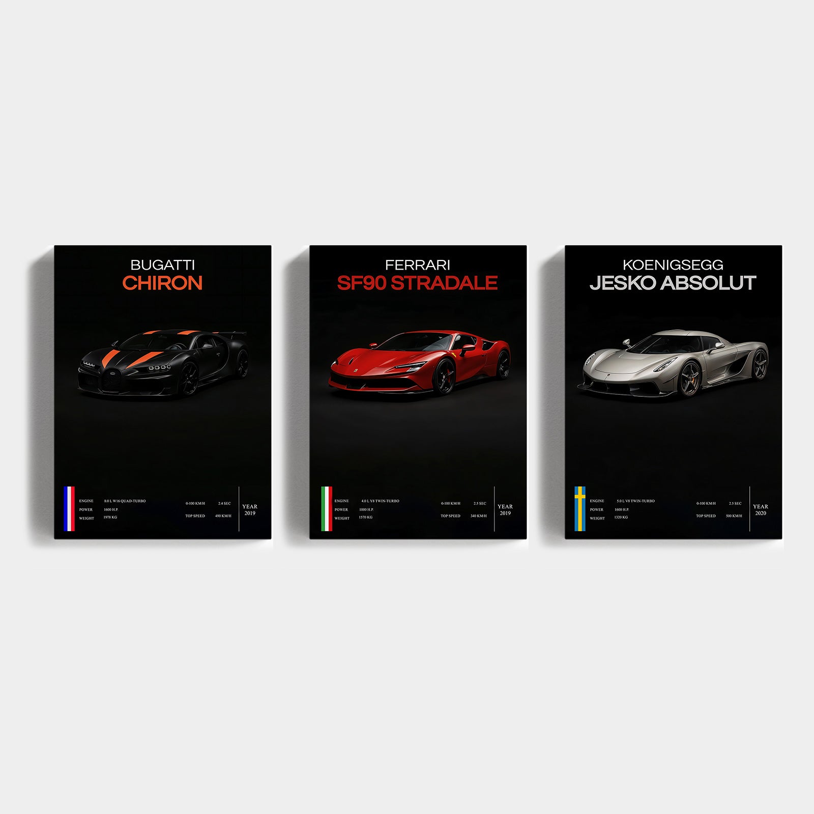 Ultimate Supercar Trio