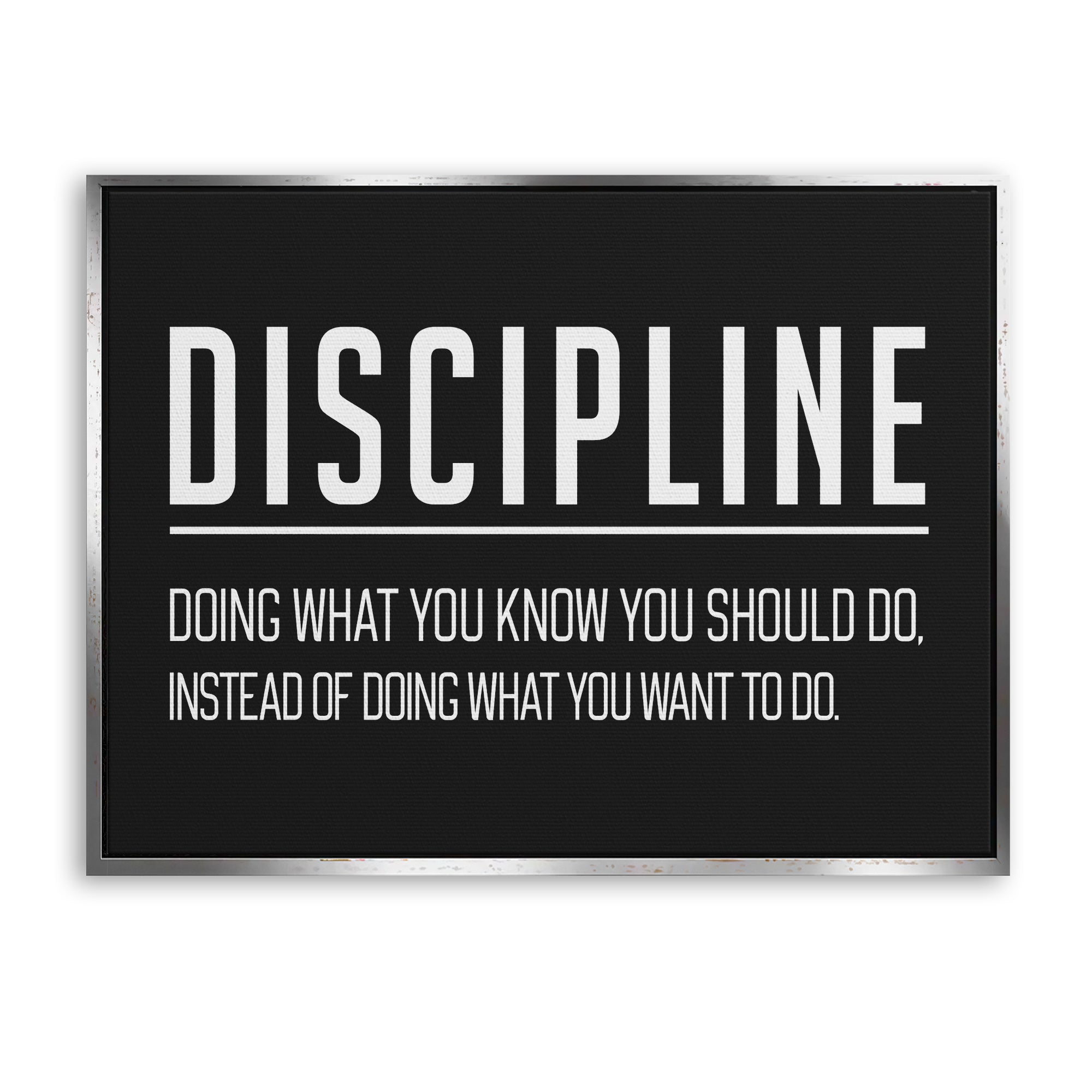 Discipline 