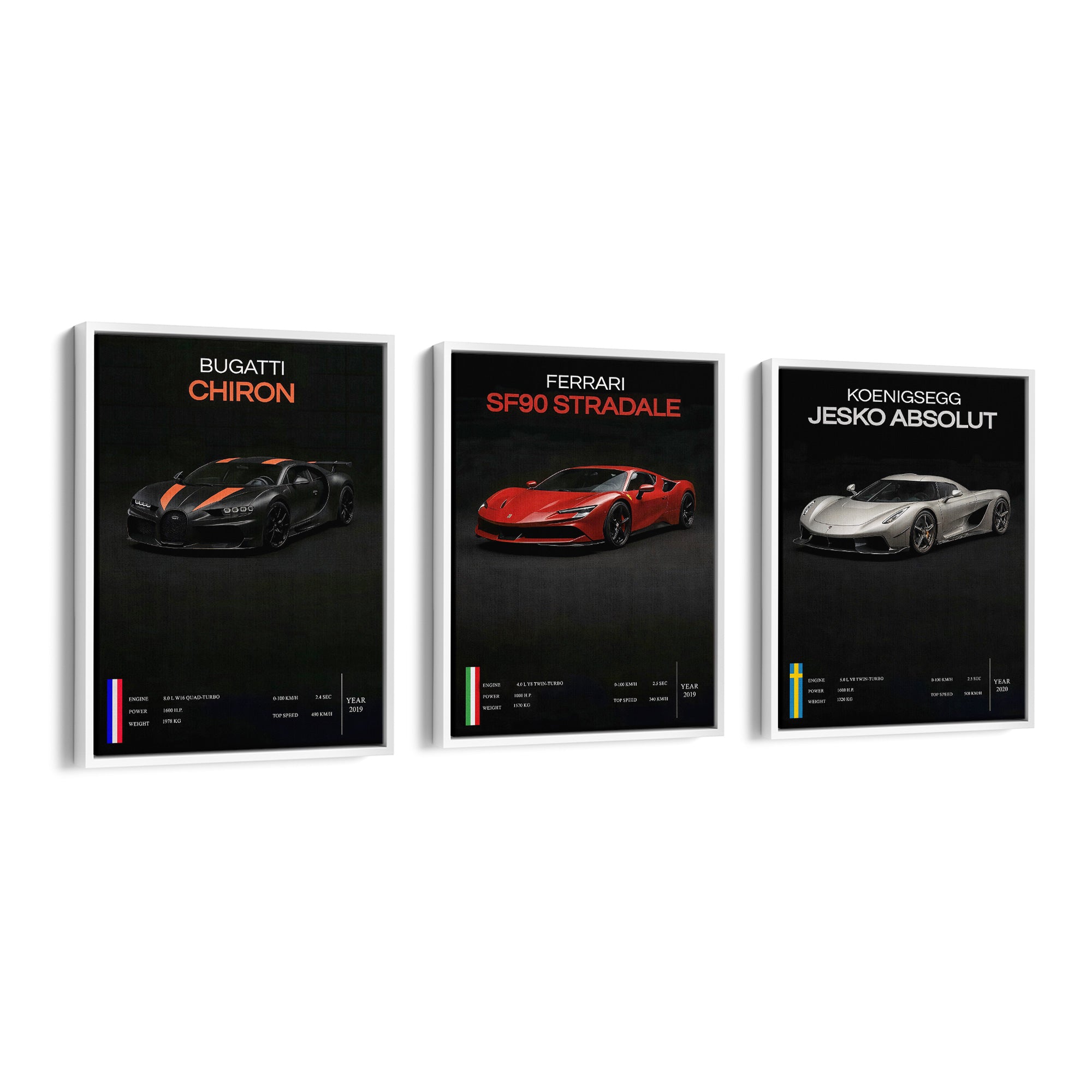 Ultimate Supercar Trio