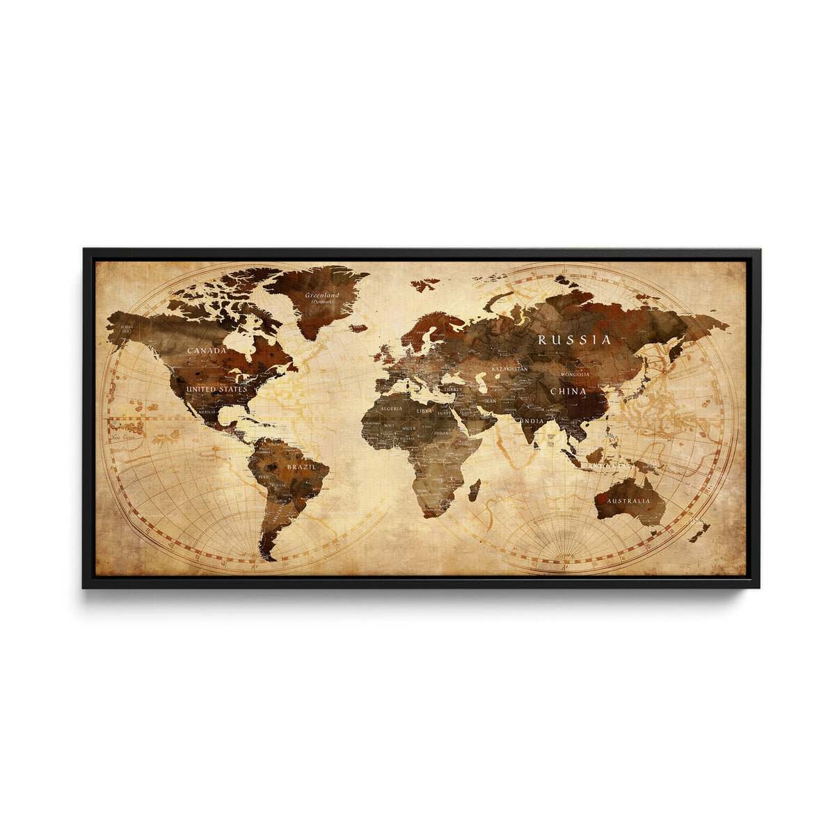 Vintage World Map