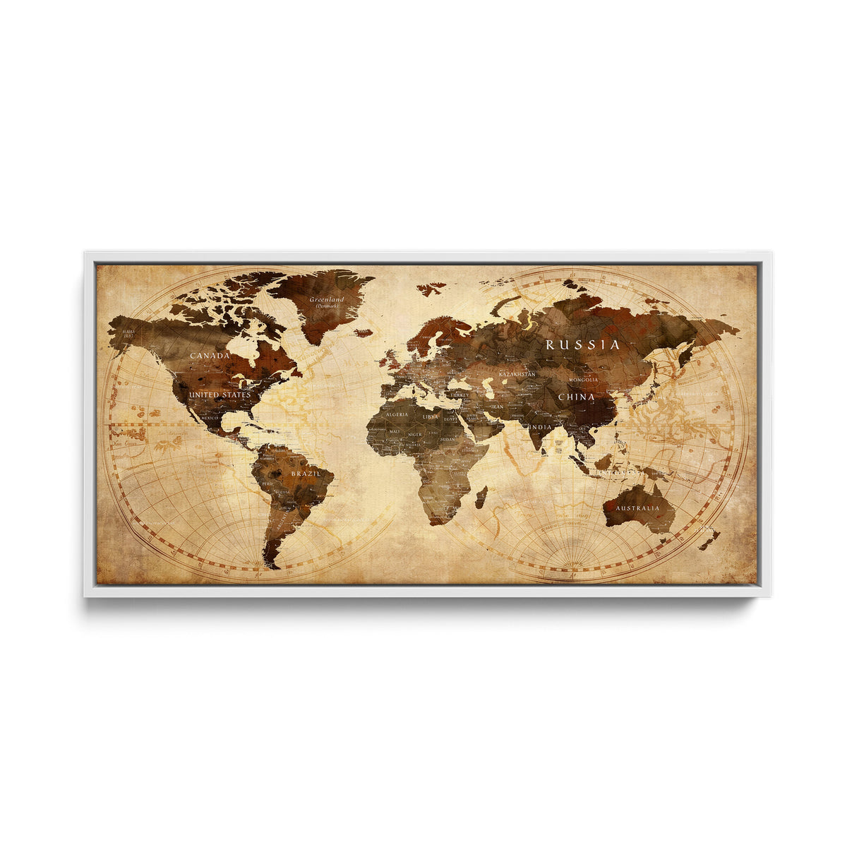 Vintage World Map