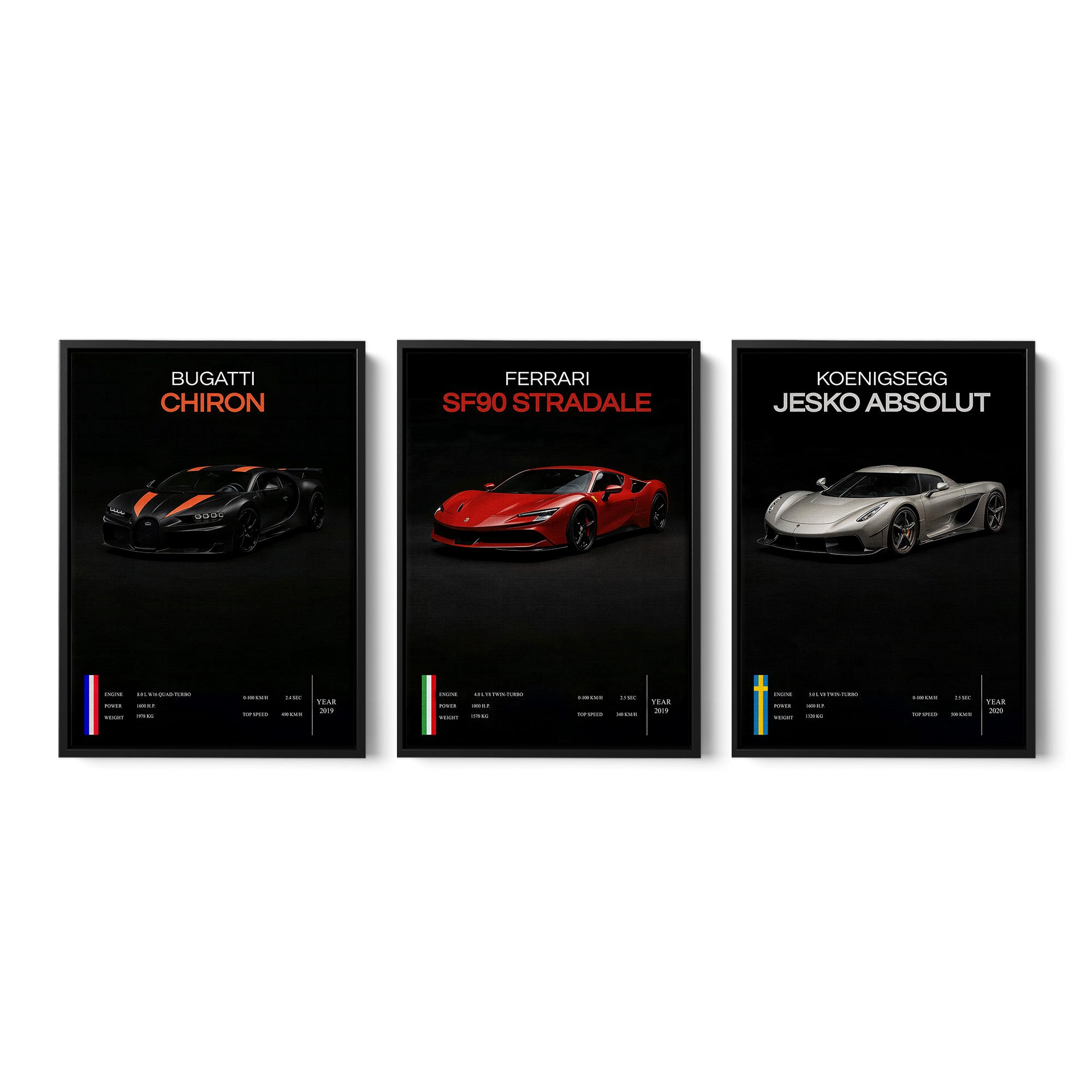 Ultimate Supercar Trio