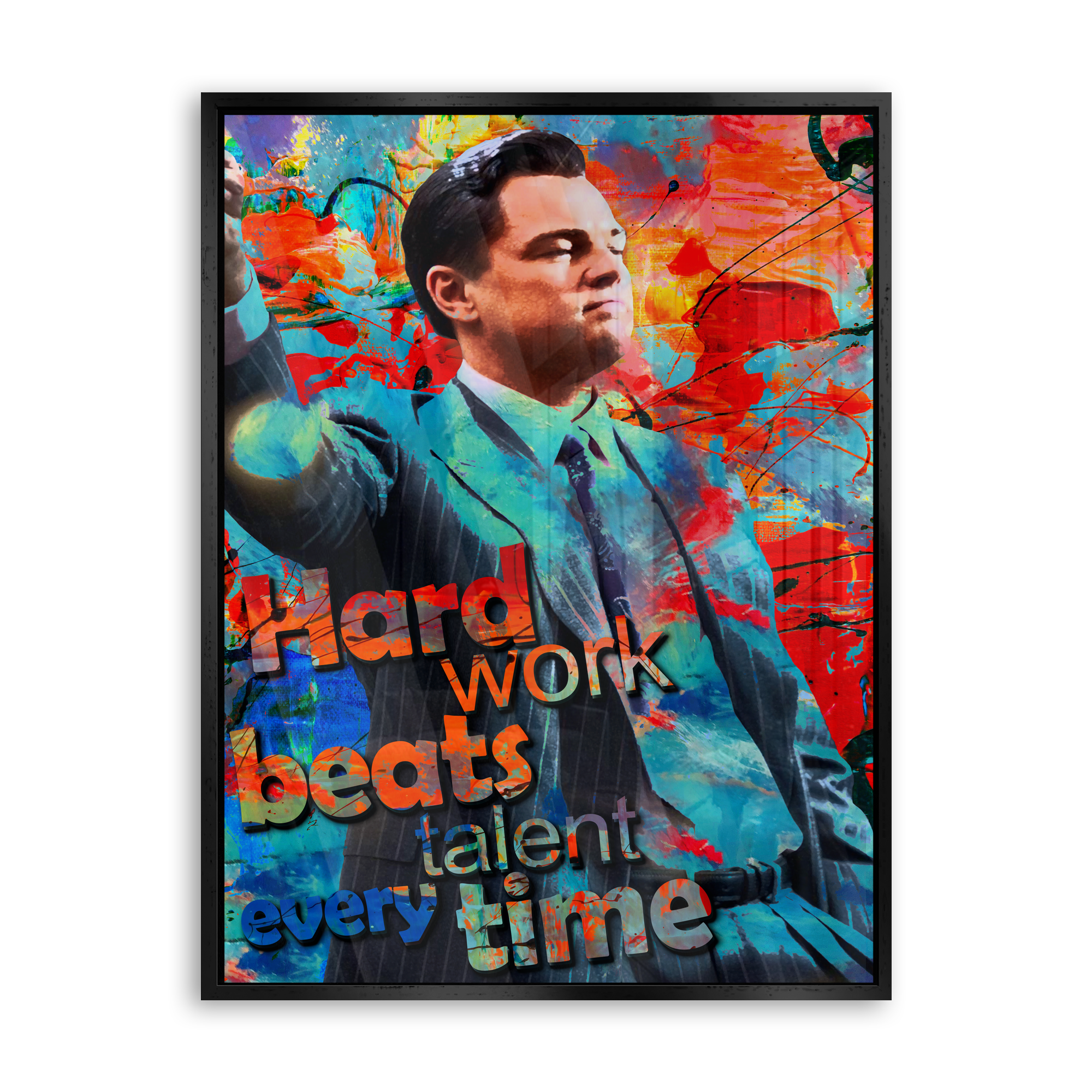 Hard work beats talent everytime