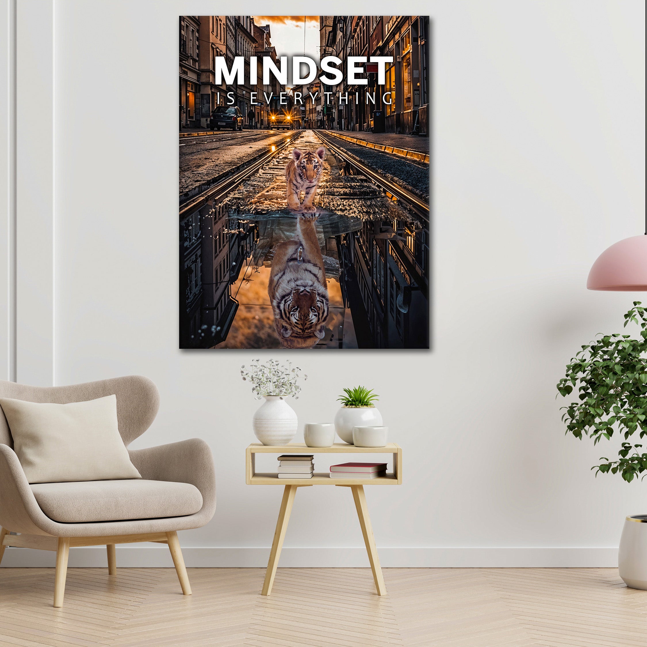 Stay Silent Let Your Action Speak- Canvas/Acrylic Glass 