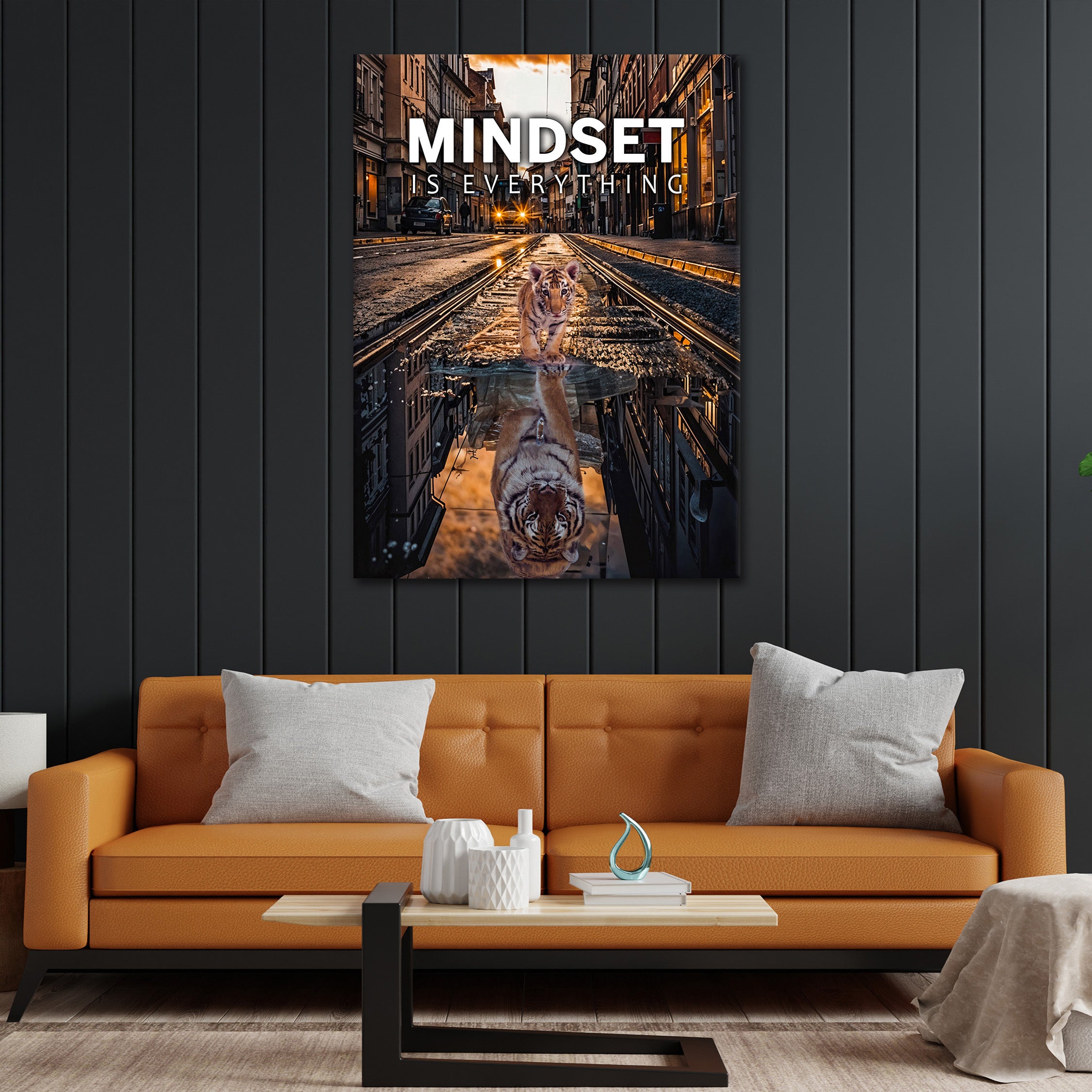 Stay Silent Let Your Action Speak- Canvas/Acrylic Glass 