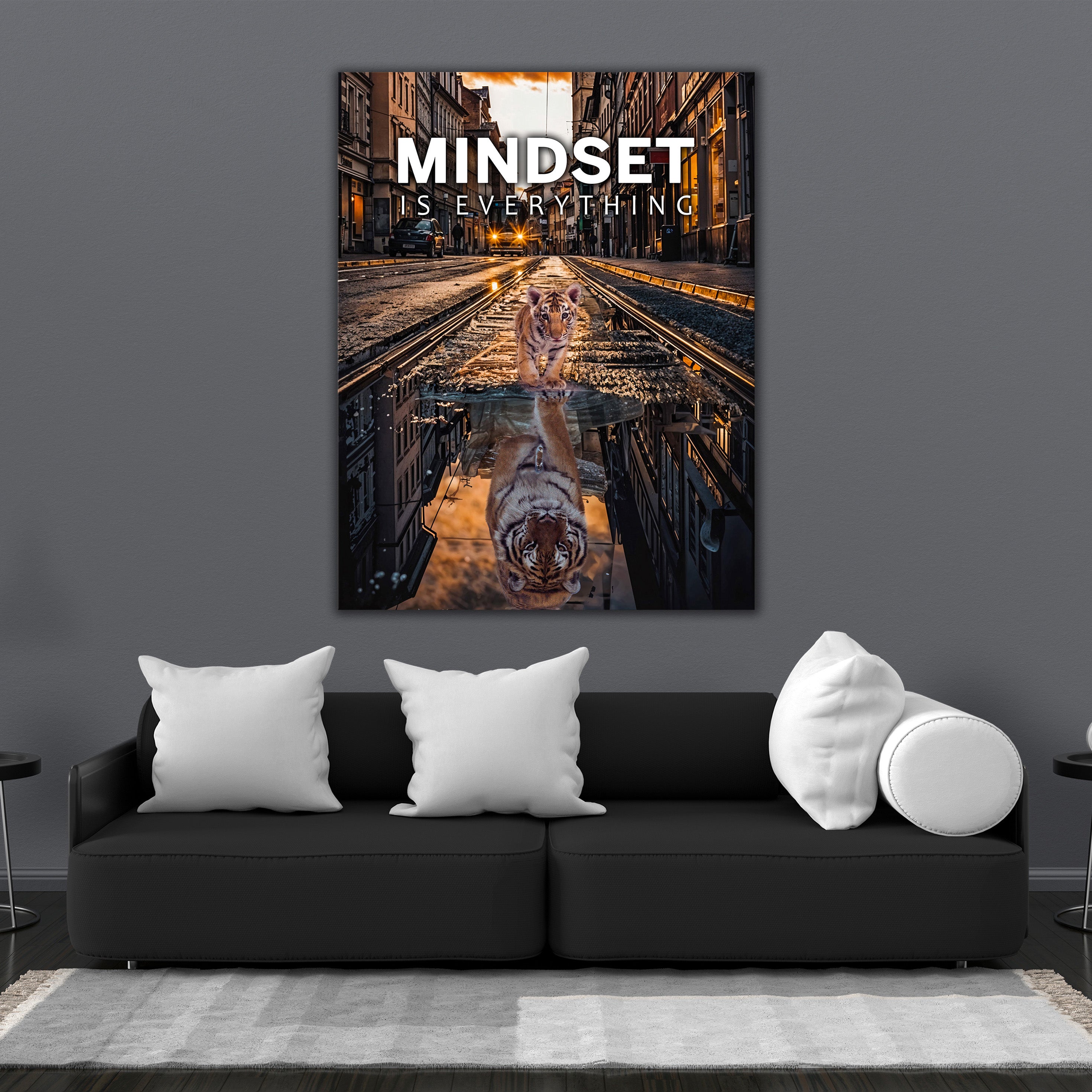 Stay Silent Let Your Action Speak- Canvas/Acrylic Glass 