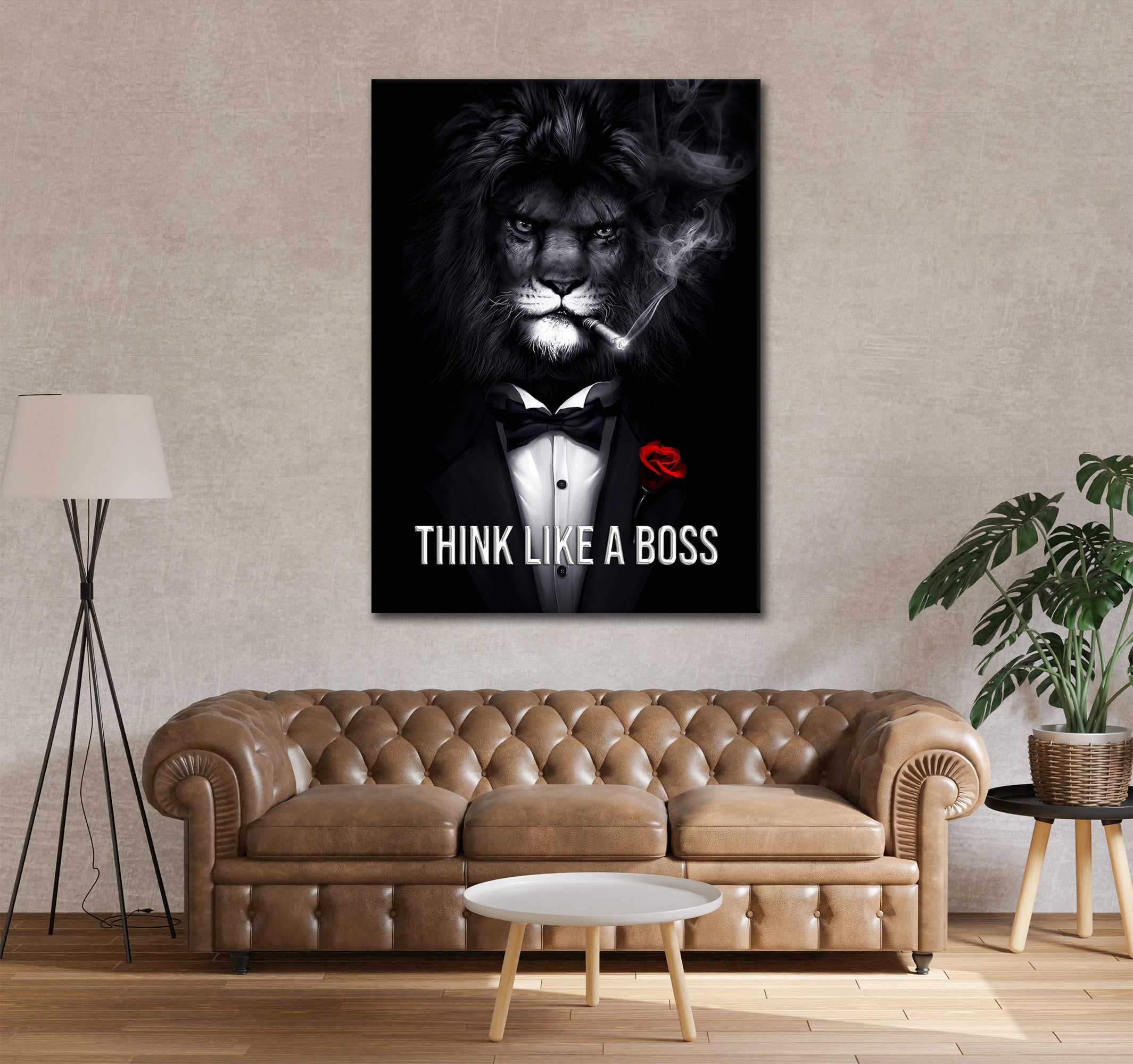 Stay Silent Let Your Action Speak- Canvas/Acrylic Glass 